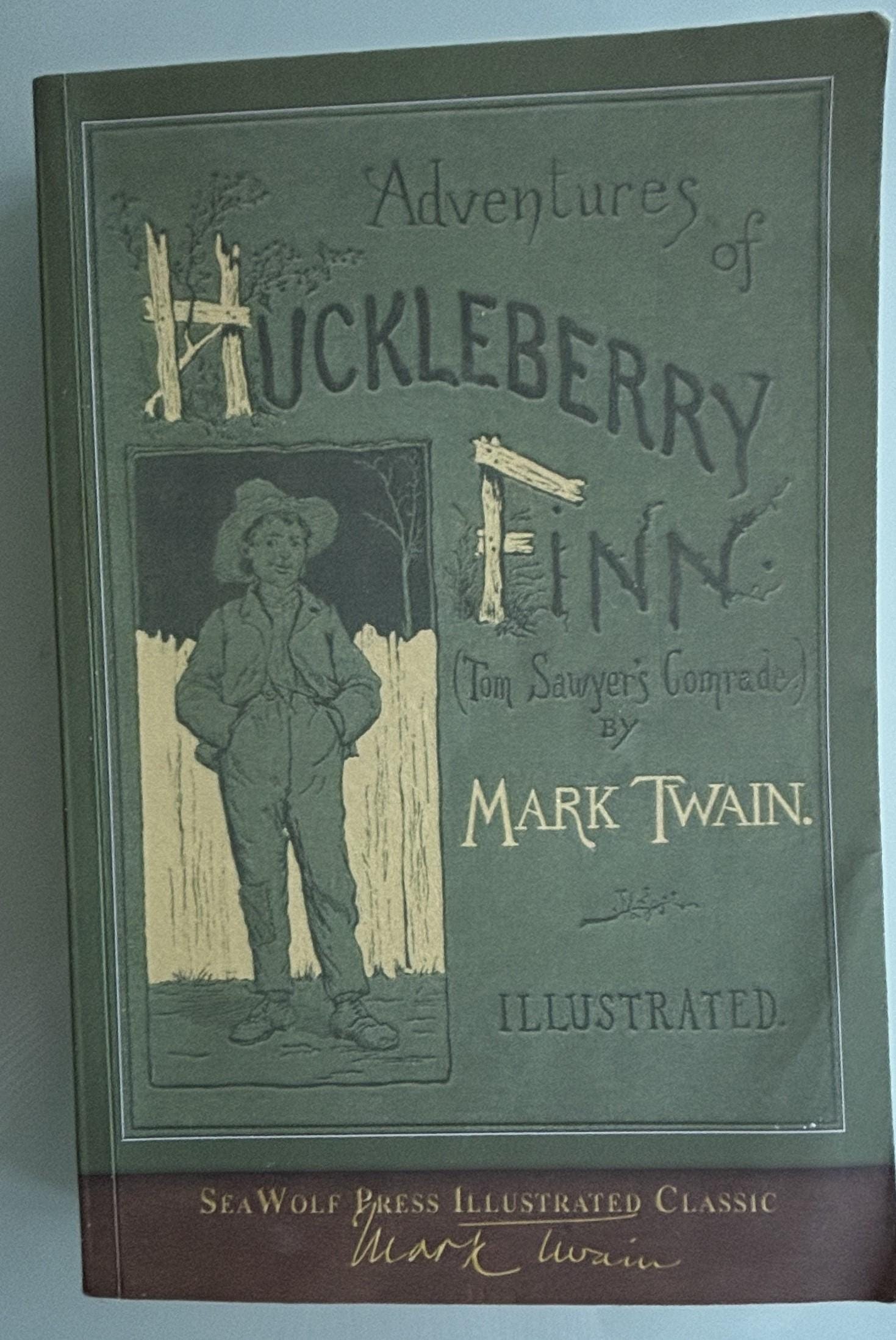 Adventures of Huckleberry Finn:  Mark Twain