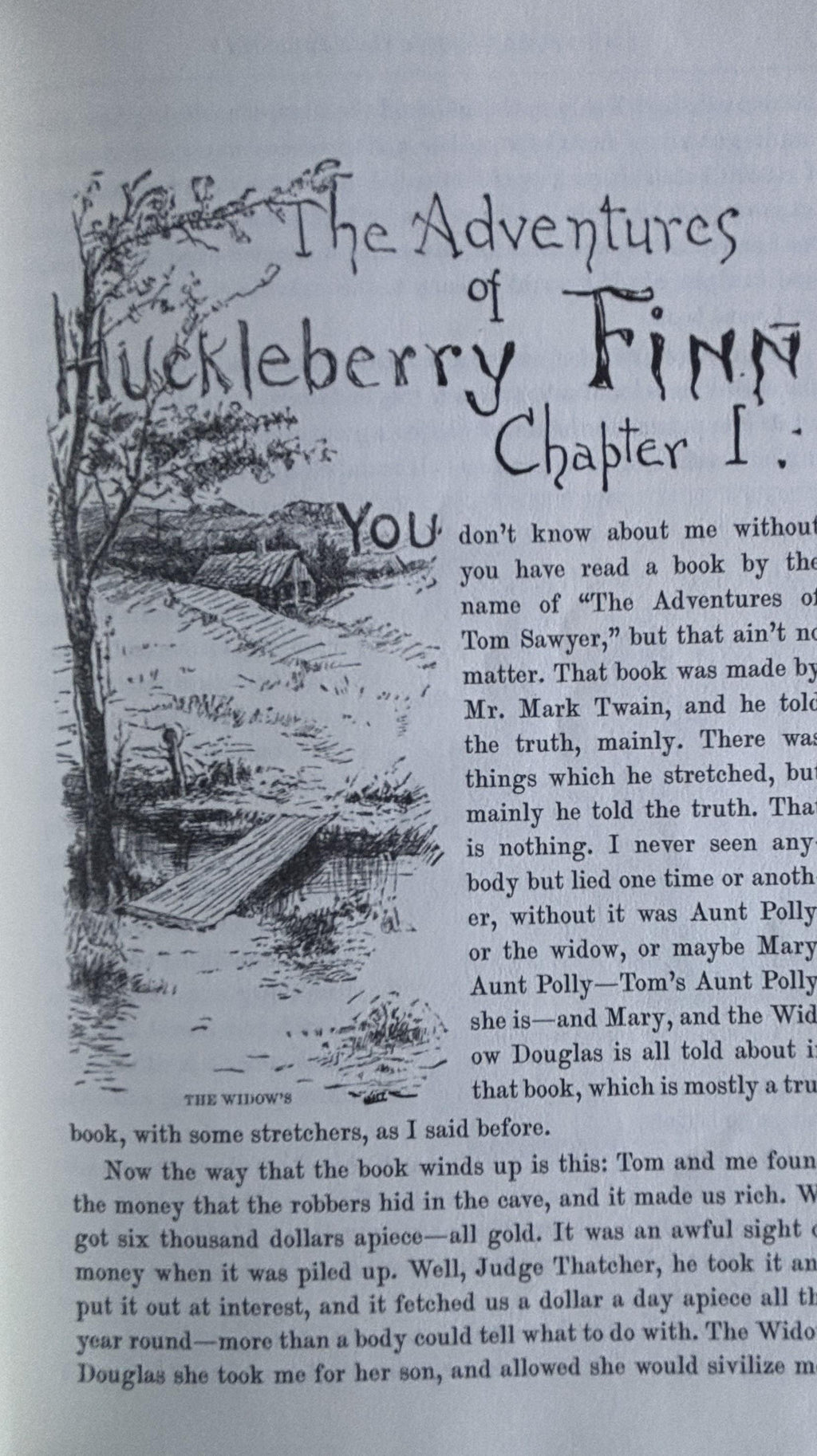 Adventures of Huckleberry Finn:  Mark Twain