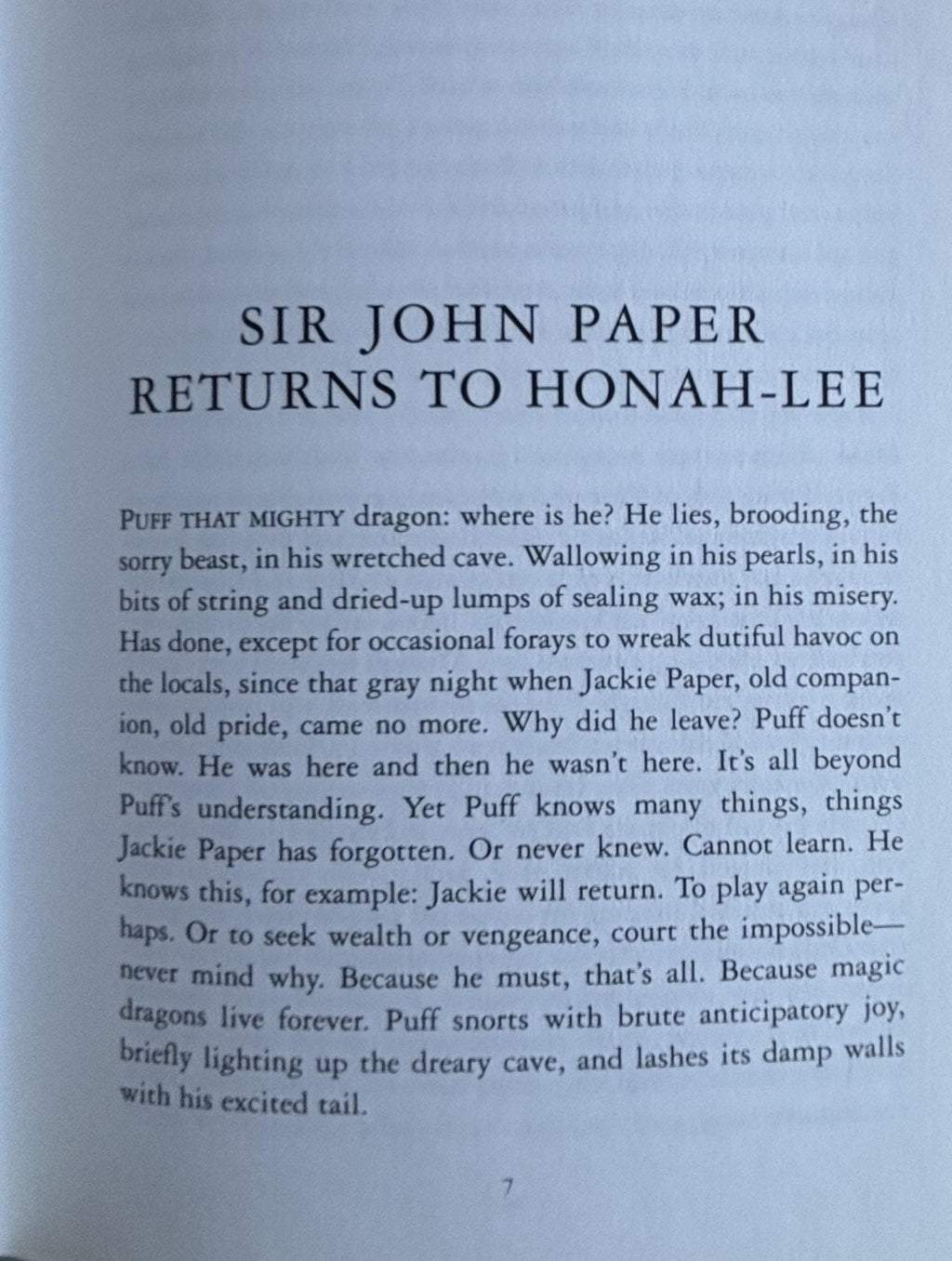 A Child Again:  Robert Coover