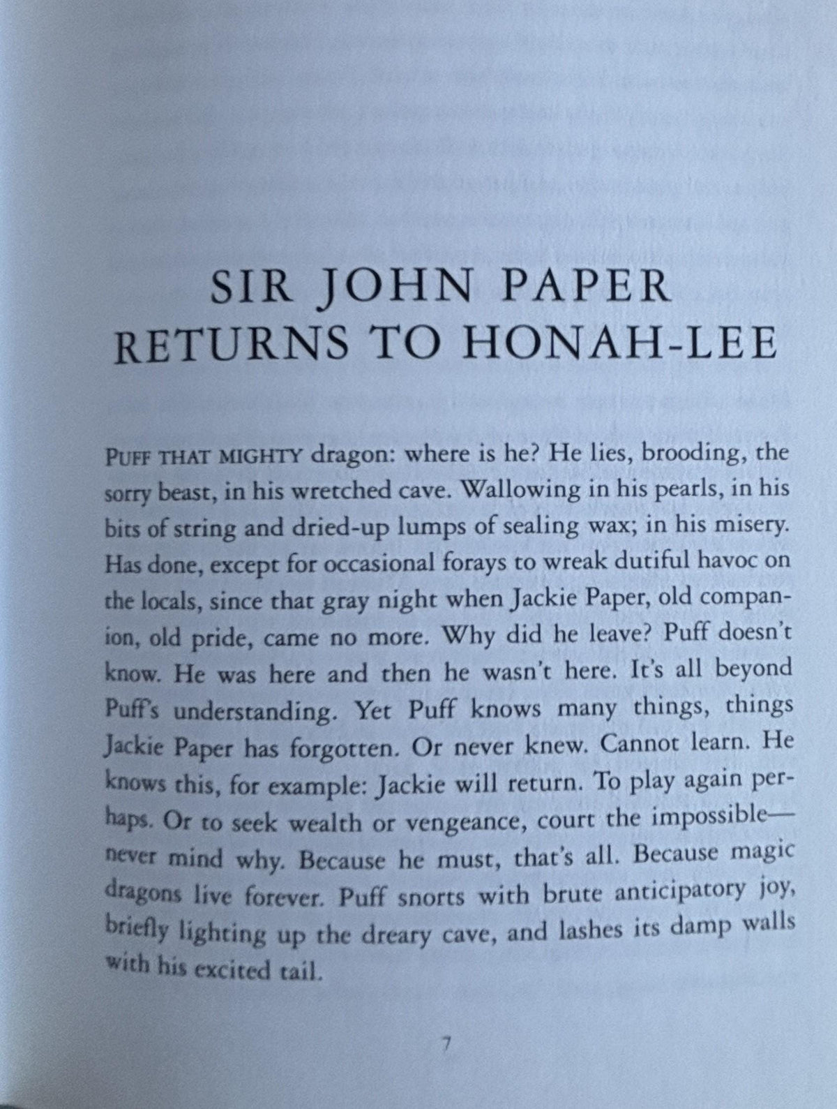 A Child Again:  Robert Coover