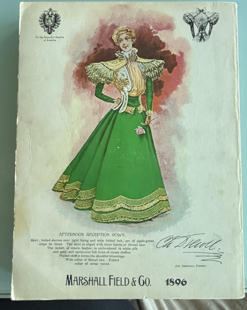 1896 Illustrated catalogue Jewelry & Fashions:  Marshal Field Co.