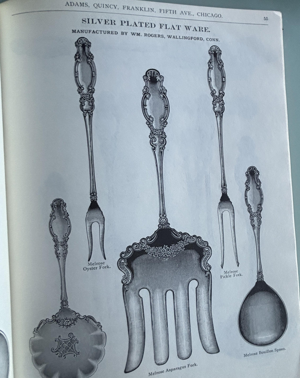 1896 Illustrated catalogue Jewelry & Fashions:  Marshal Field Co.