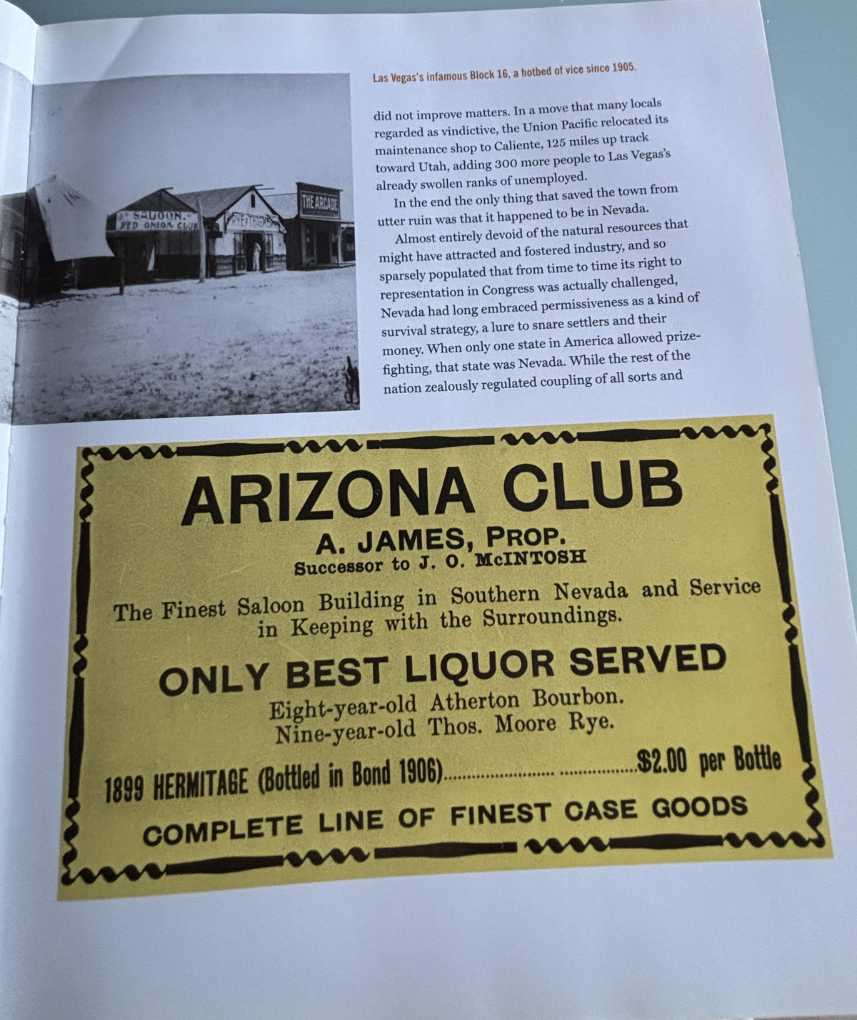 Las Vegas - An Unconventional History:  Michelle Ferari  **  FIrst Edition  **