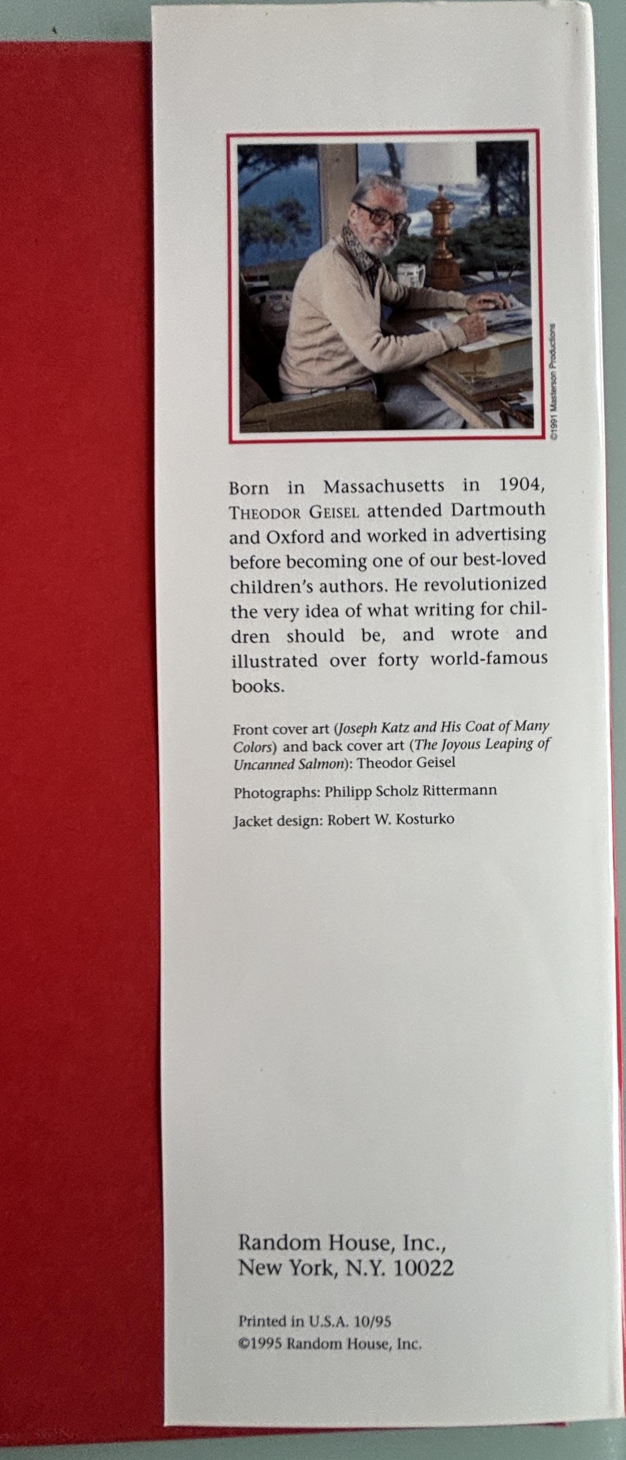The Secret Art of Dr. Seuss  **  First Editiion  **  1995
