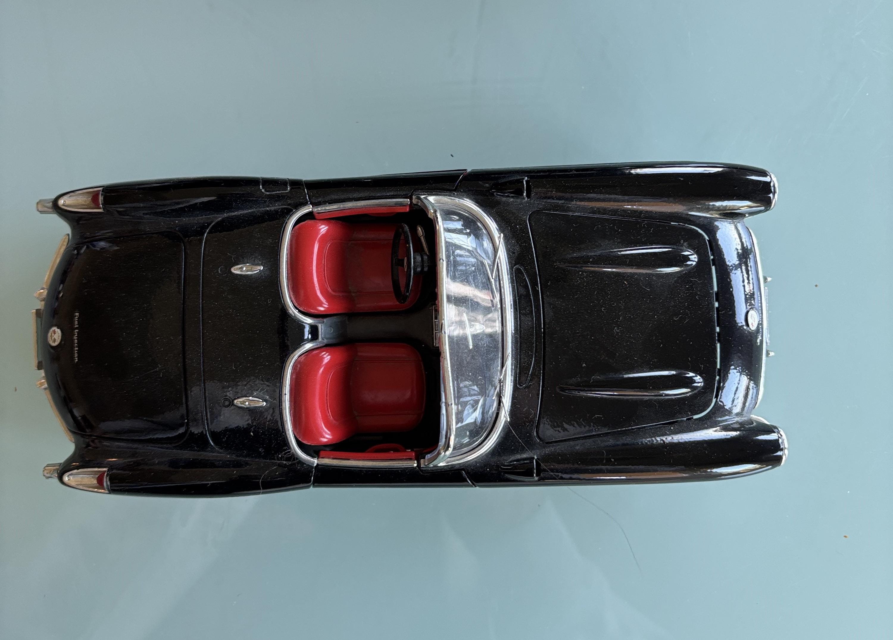 1957 Chevrolet Corvette Convertable 1:18 diecast model Black