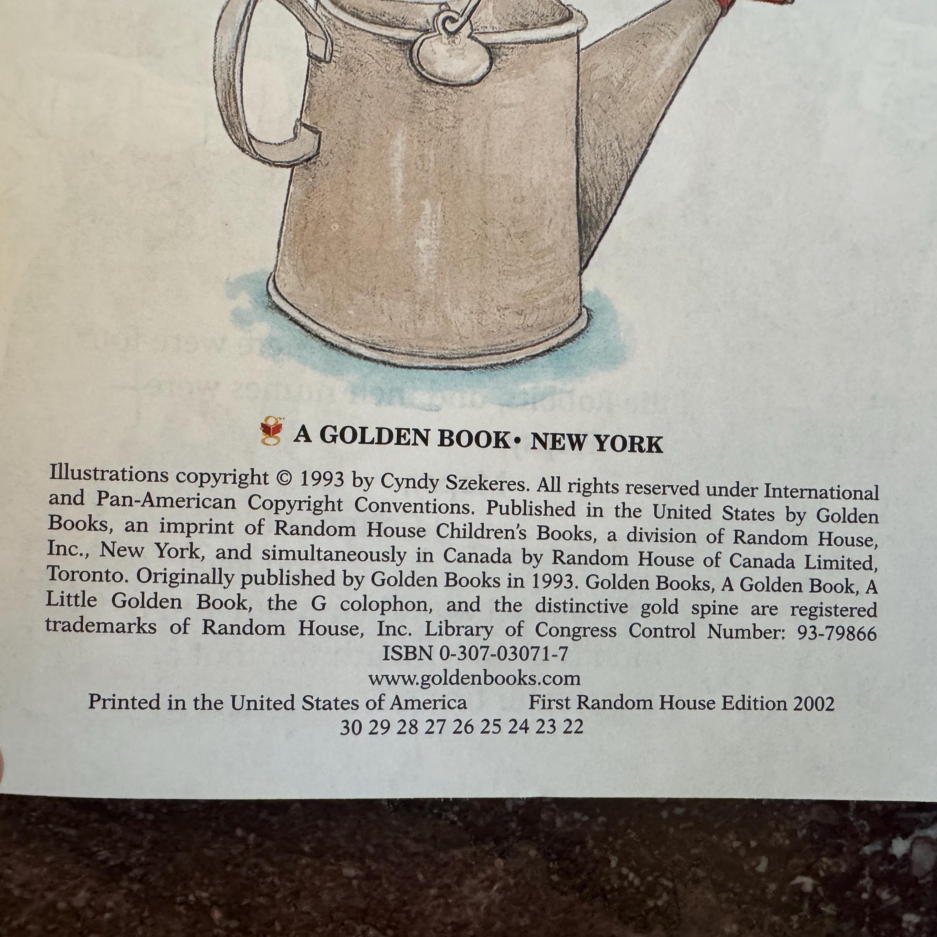The Tale of Peter Rabbit First Edition Hardcover Book (2002)