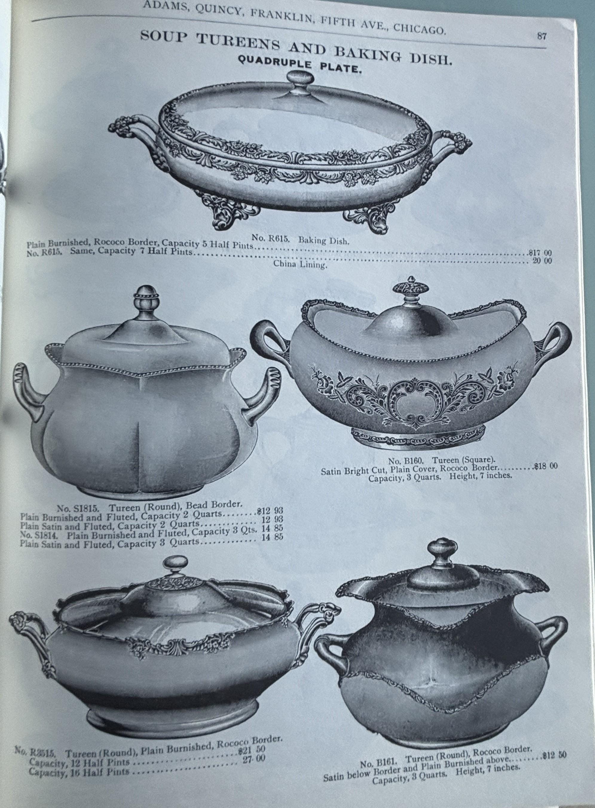 1896 Illustrated catalogue Jewelry & Fashions:  Marshal Field Co.