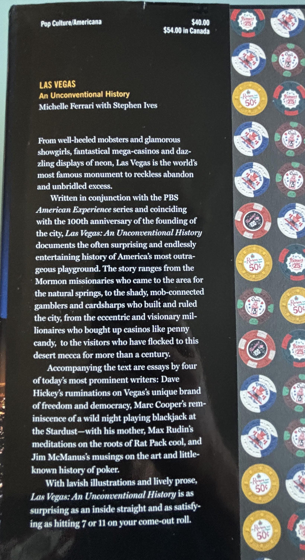 Las Vegas - An Unconventional History:  Michelle Ferari  **  FIrst Edition  **
