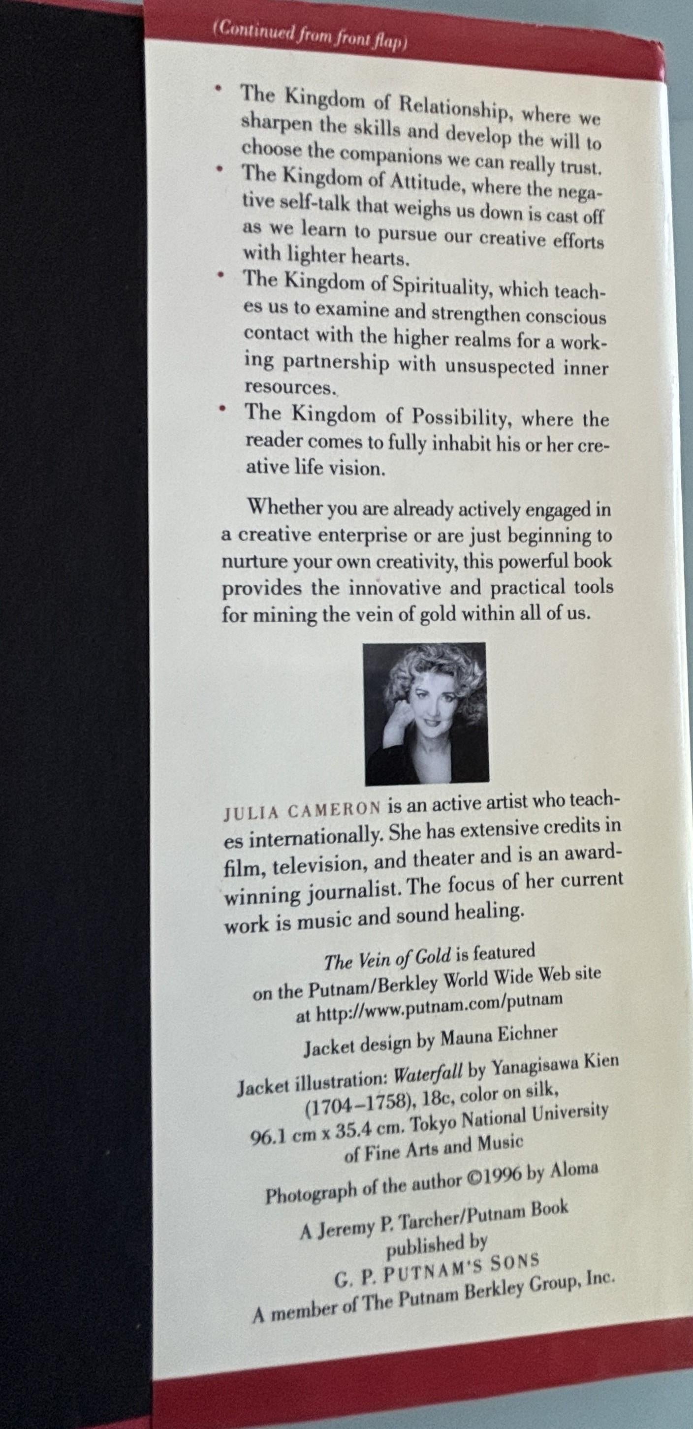 The Vein of Gold:  Julia Cameron