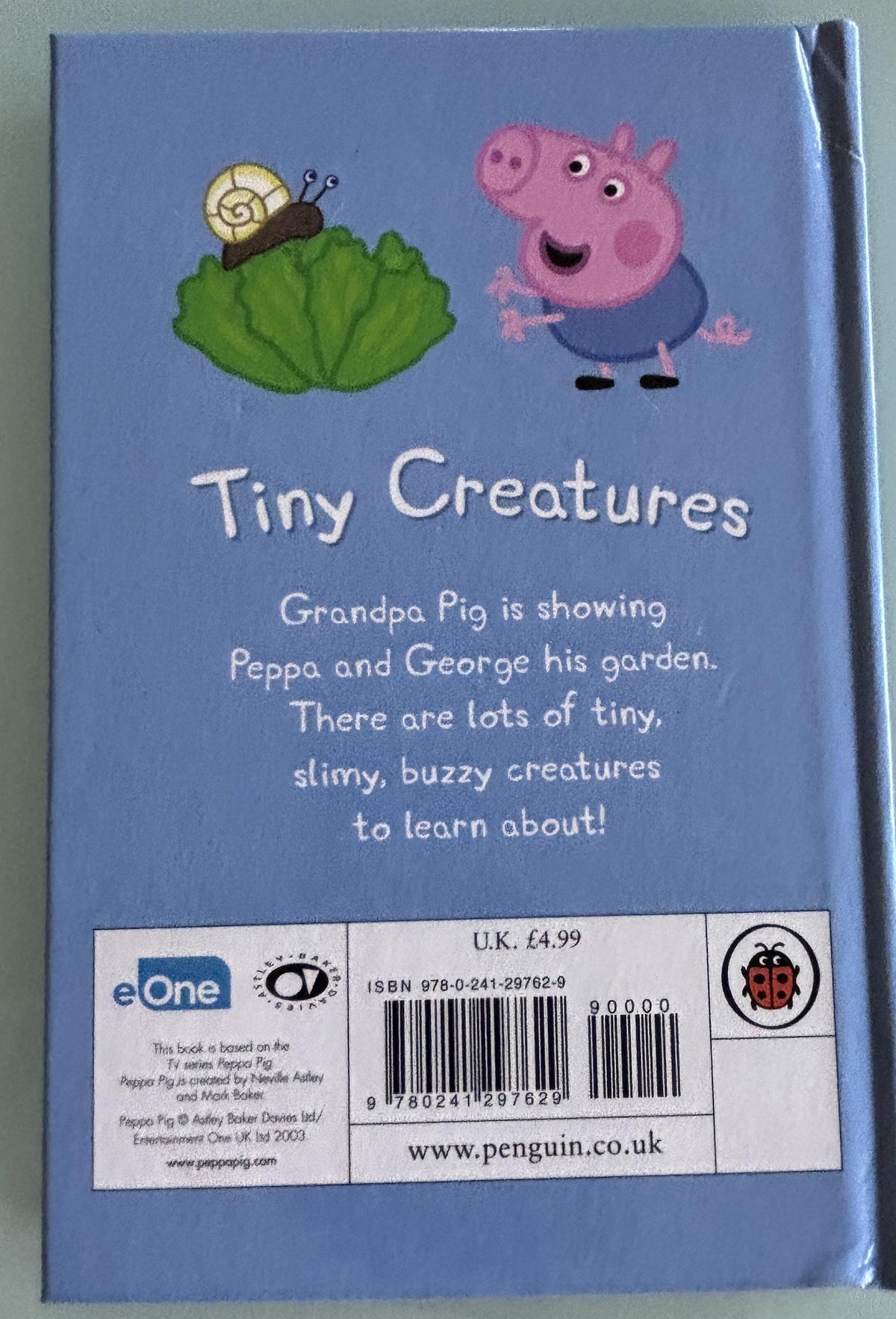 Tiny Creatures Peppa Pig  Neville Astley   **  First Publication  **