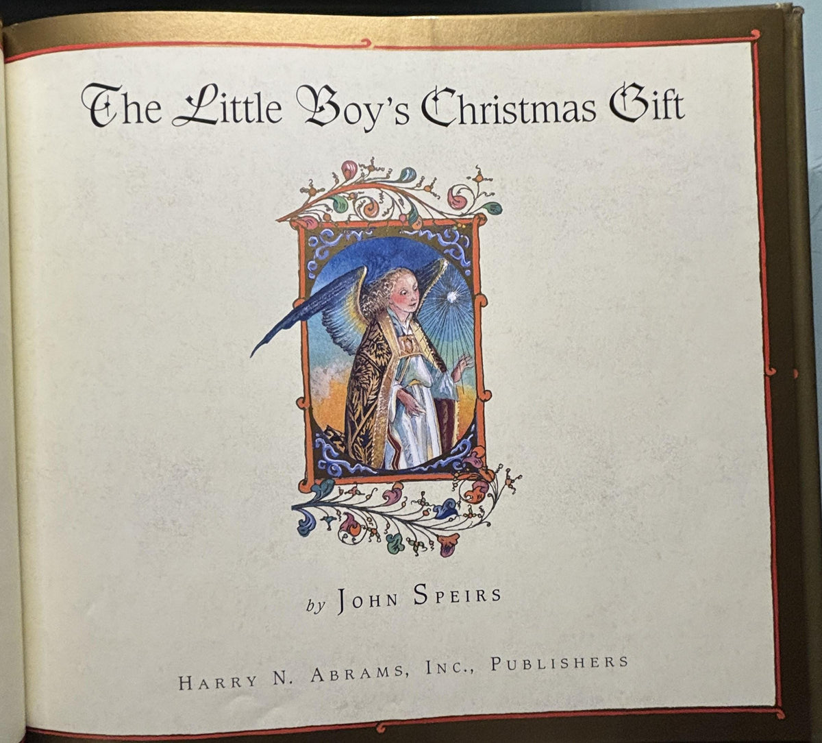 The Little Boy's Christmas Gift:  John Speirs