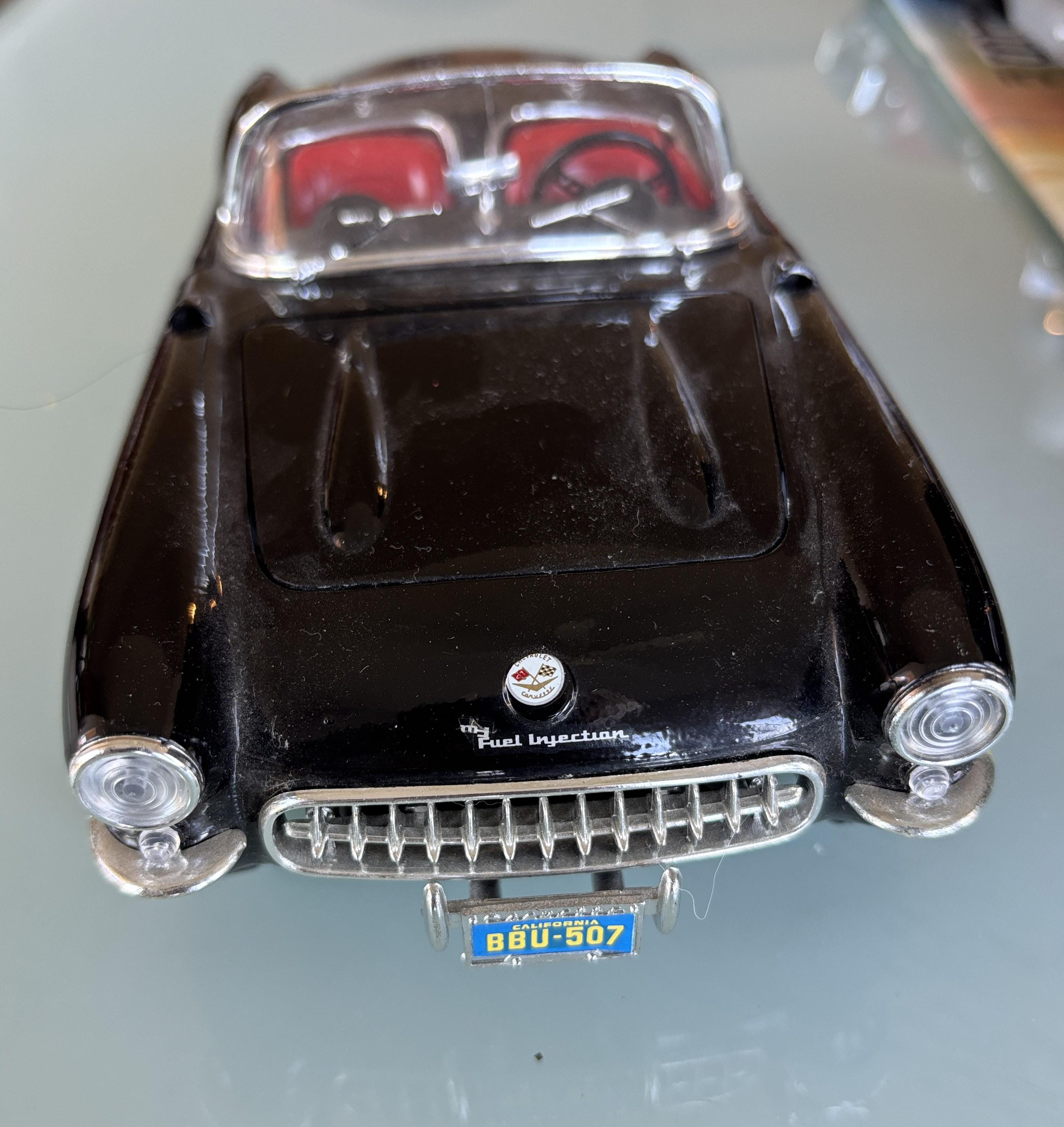 1957 Chevrolet Corvette Convertable 1:18 diecast model Black