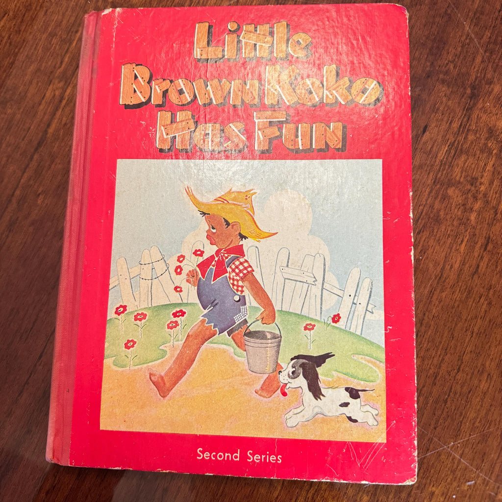 Little Brown Koko Has Fun Second series HB Book c1950 Nice   Condition Rare