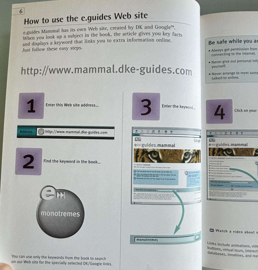 Mammal (DK/Google E.guides):  Jen Green  **  First American Edition  **
