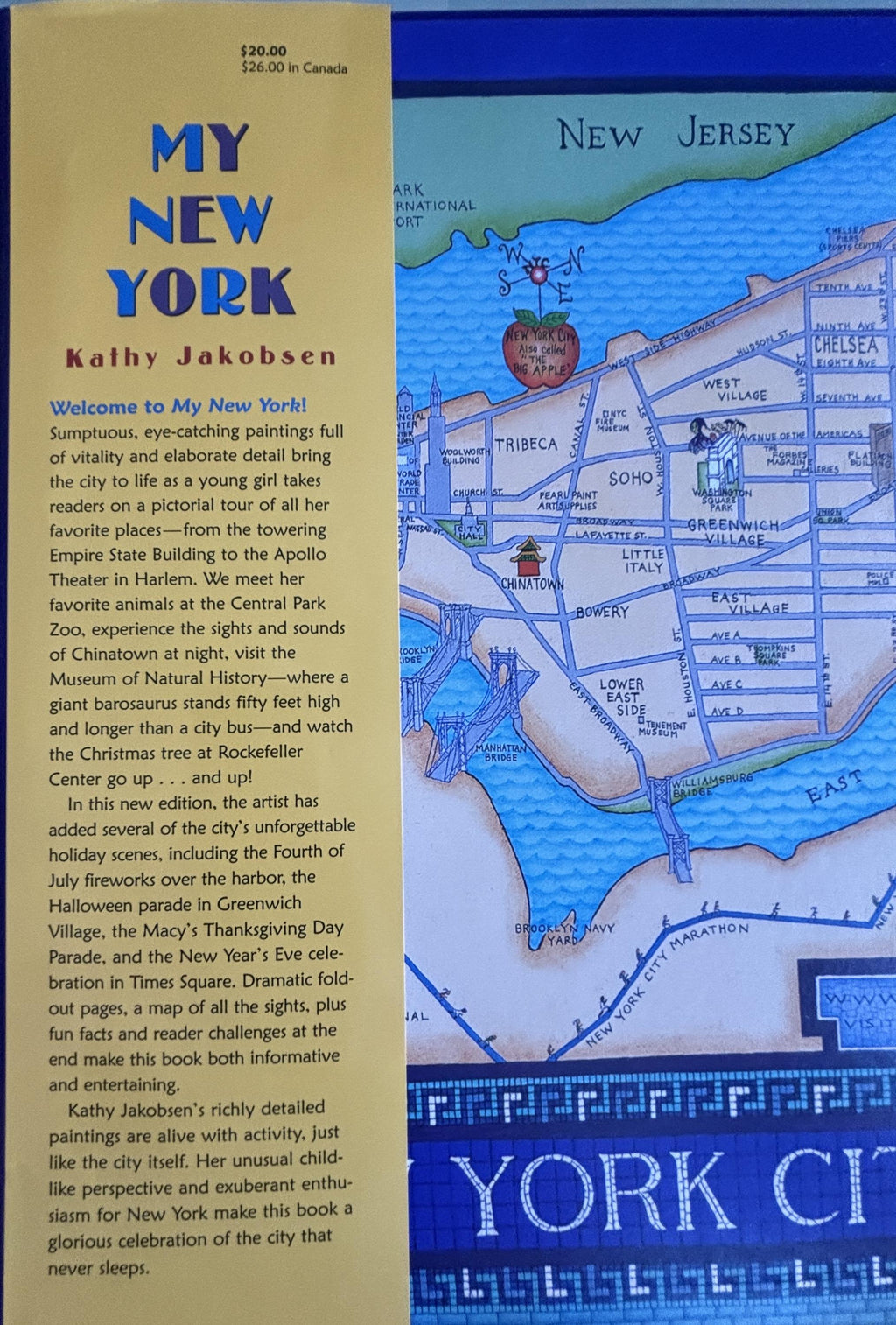 My New York:  Kathy Jakobsen  **  First Revised Edition  **