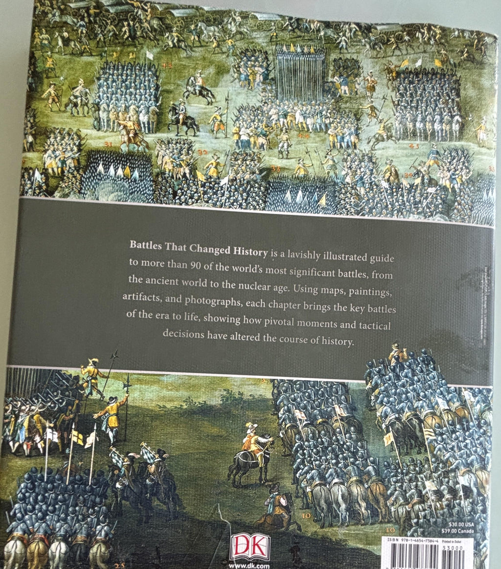 Battles That Changed History:  Sir Tony Robinson  **  First American Edition  **