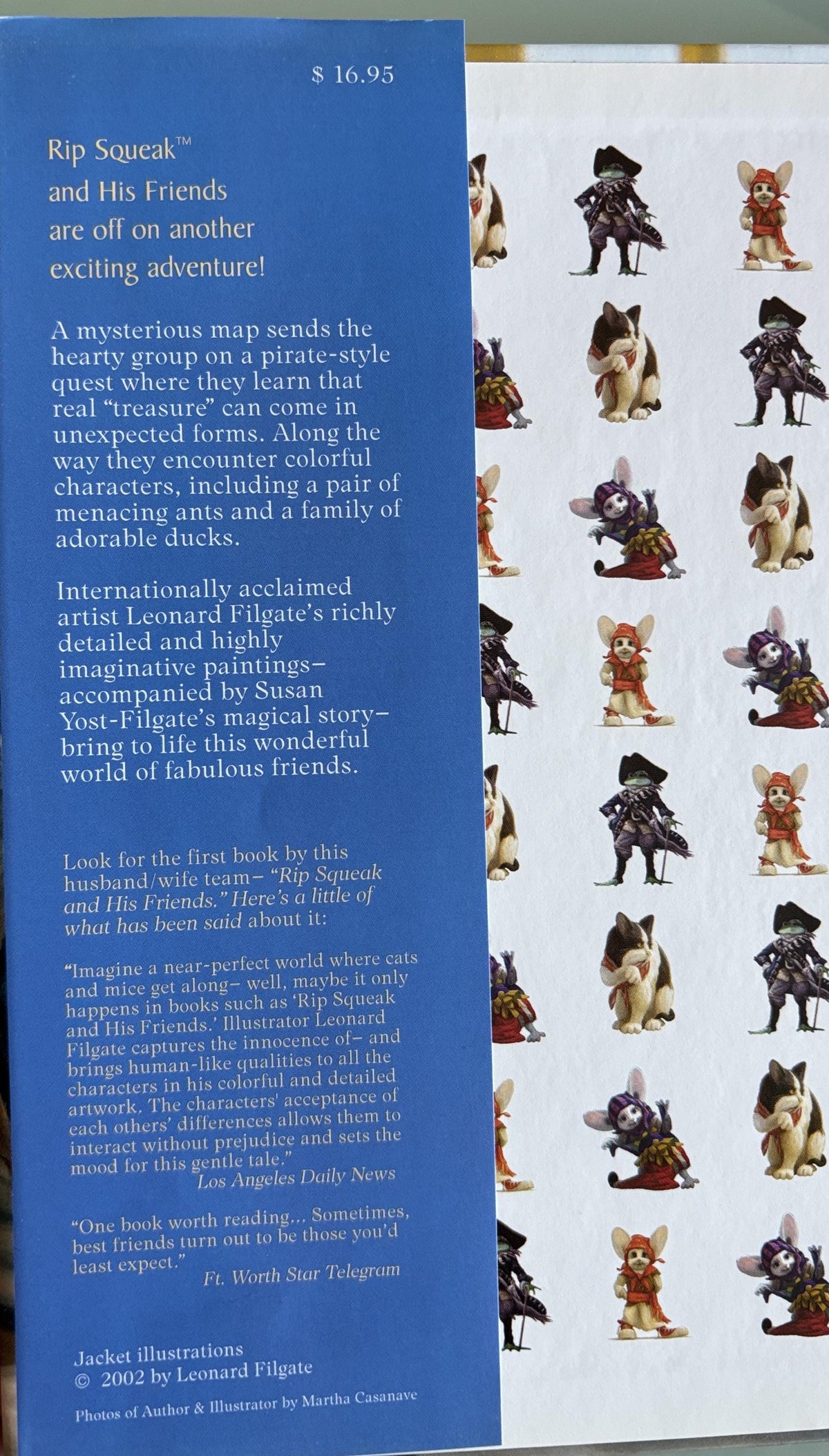 The Treasure (Rip Squeak and His Freiends Discover):  Susan Yost-Filgate  **  First Printing  **