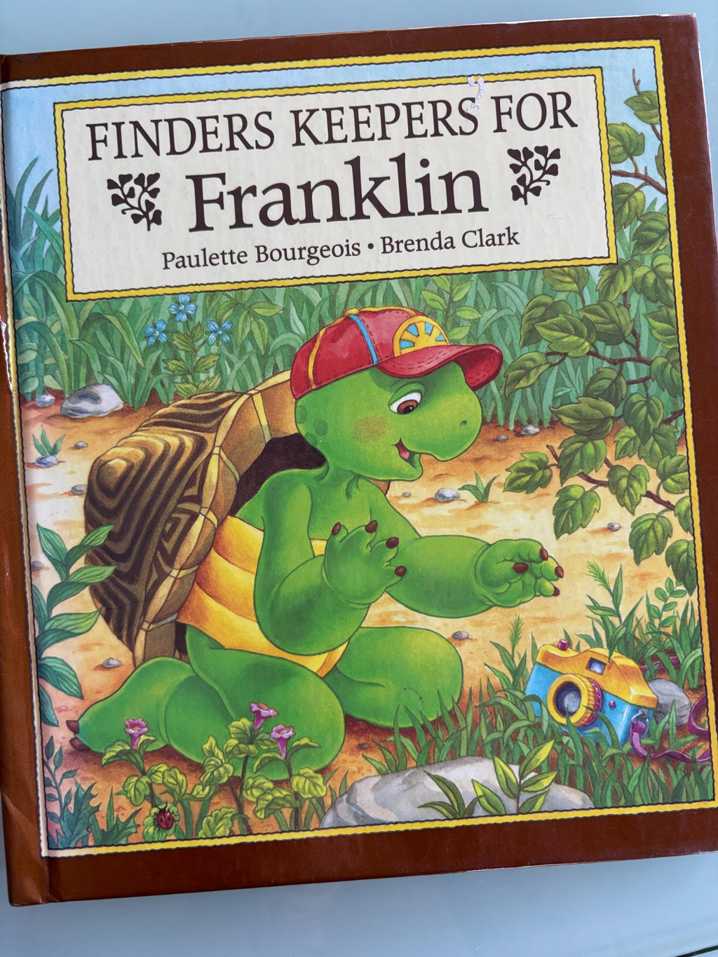 Finders Keepers For Franklin:  Paulette Bourgeois  **  First Edition  **
