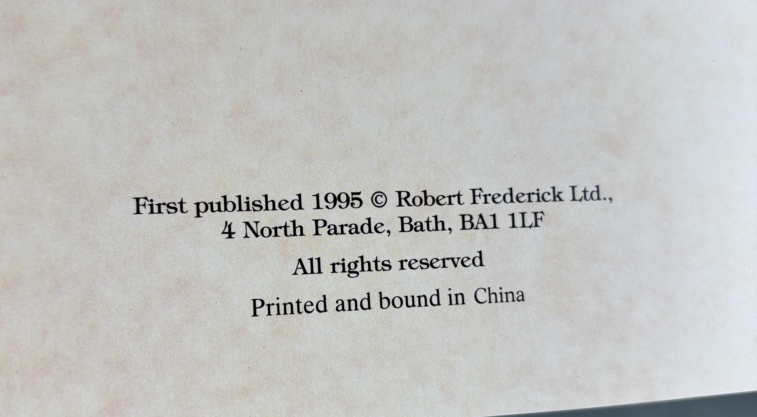 To A Special Friend:  Robert Frederick  **  First Published Edition  **