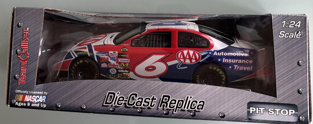 Mark Martin #6 AAA 2006 Ford Fusion Die-Cast Car 1:24 Scale "PIT STOP" Replica
