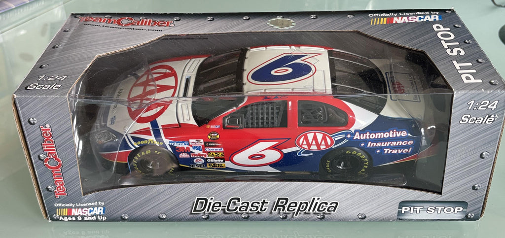 Mark Martin #6 AAA 2006 Ford Fusion Die-Cast Car 1:24 Scale "PIT STOP" Replica