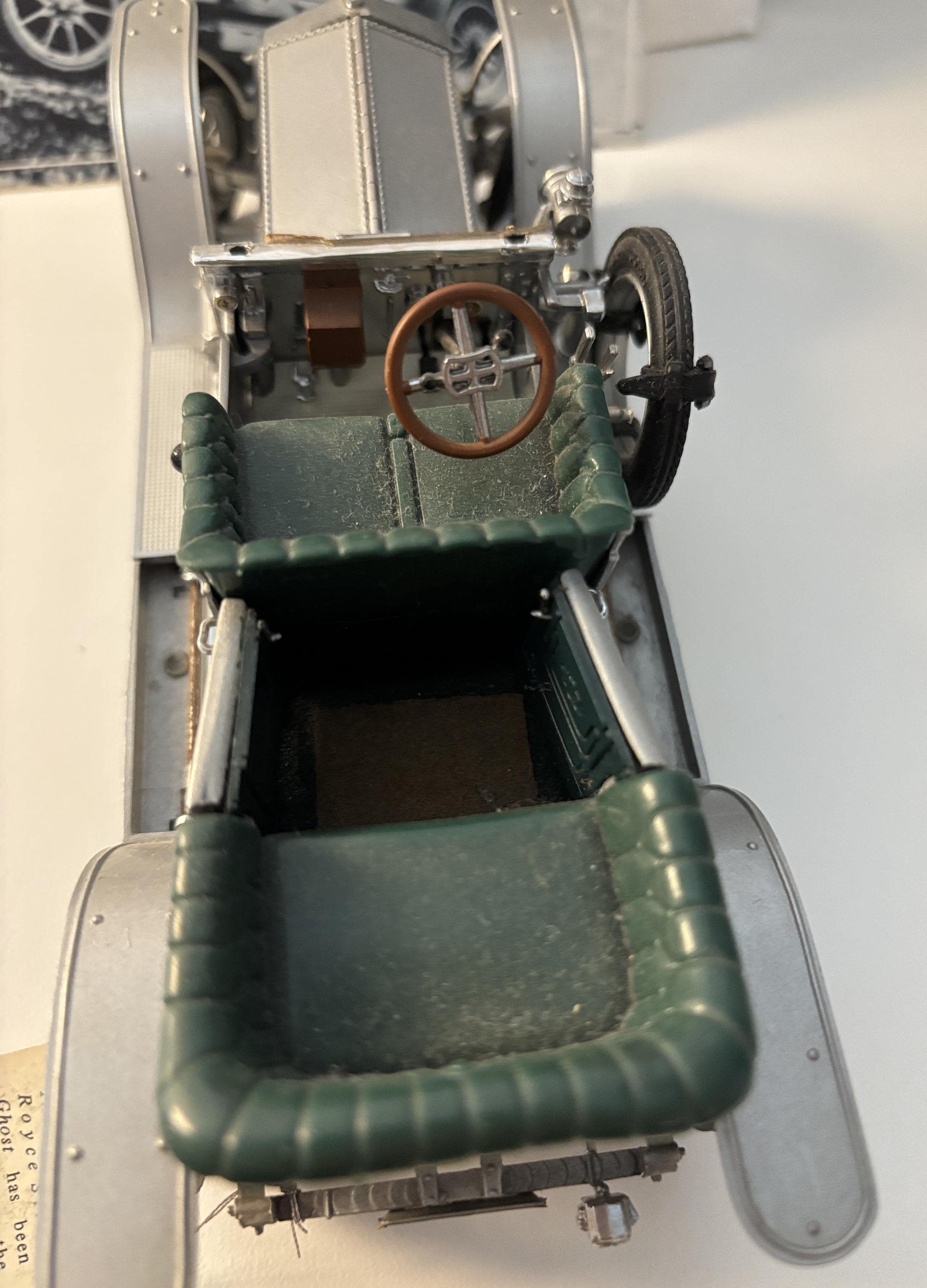 1907 Rolls Royce The Silver Ghost - 1:24 Franklin Mint