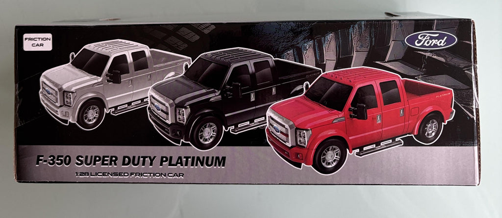 F-350 Super Duty Platinum 1:28 Friction Truck Red