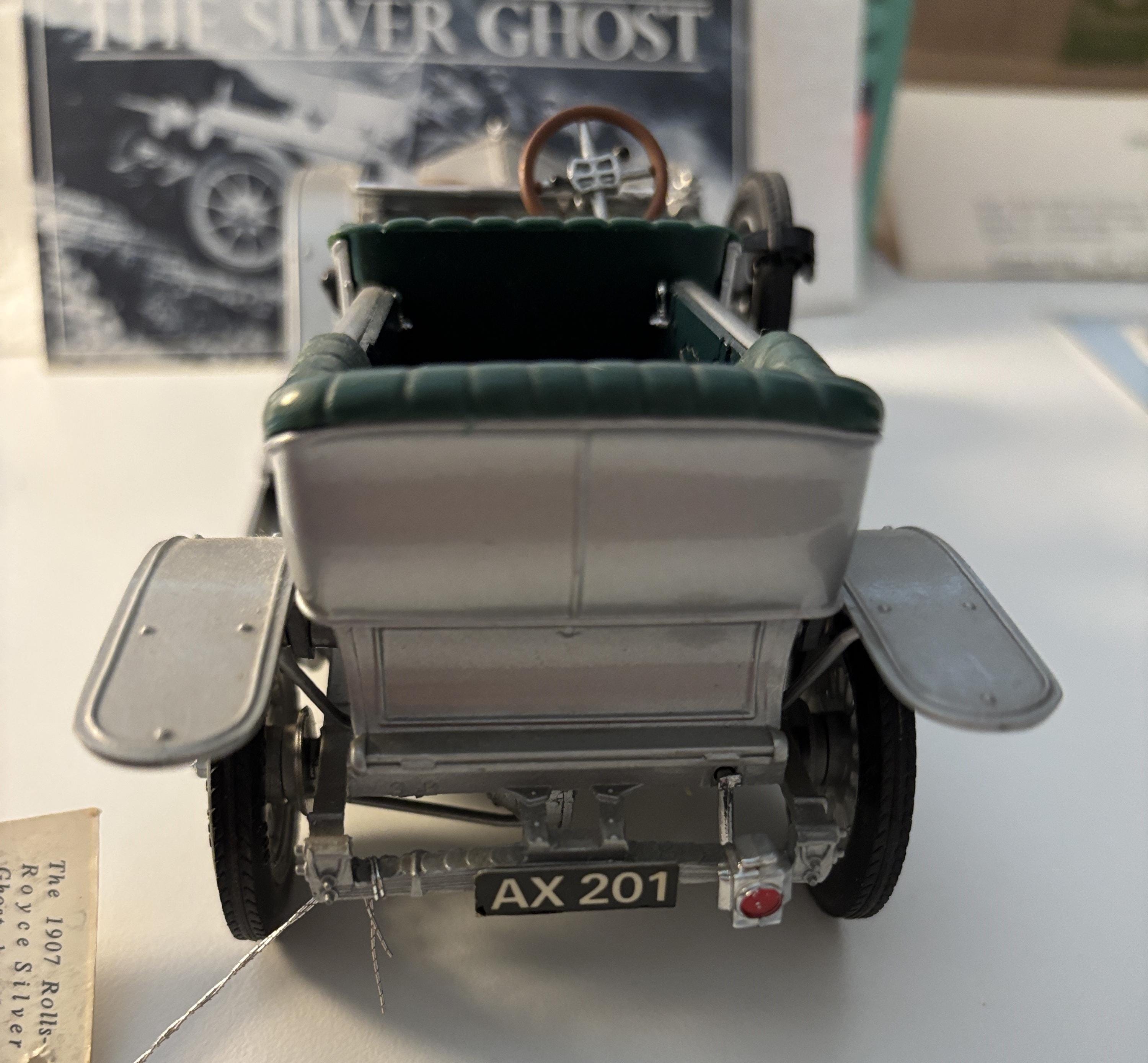 1907 Rolls Royce The Silver Ghost - 1:24 Franklin Mint