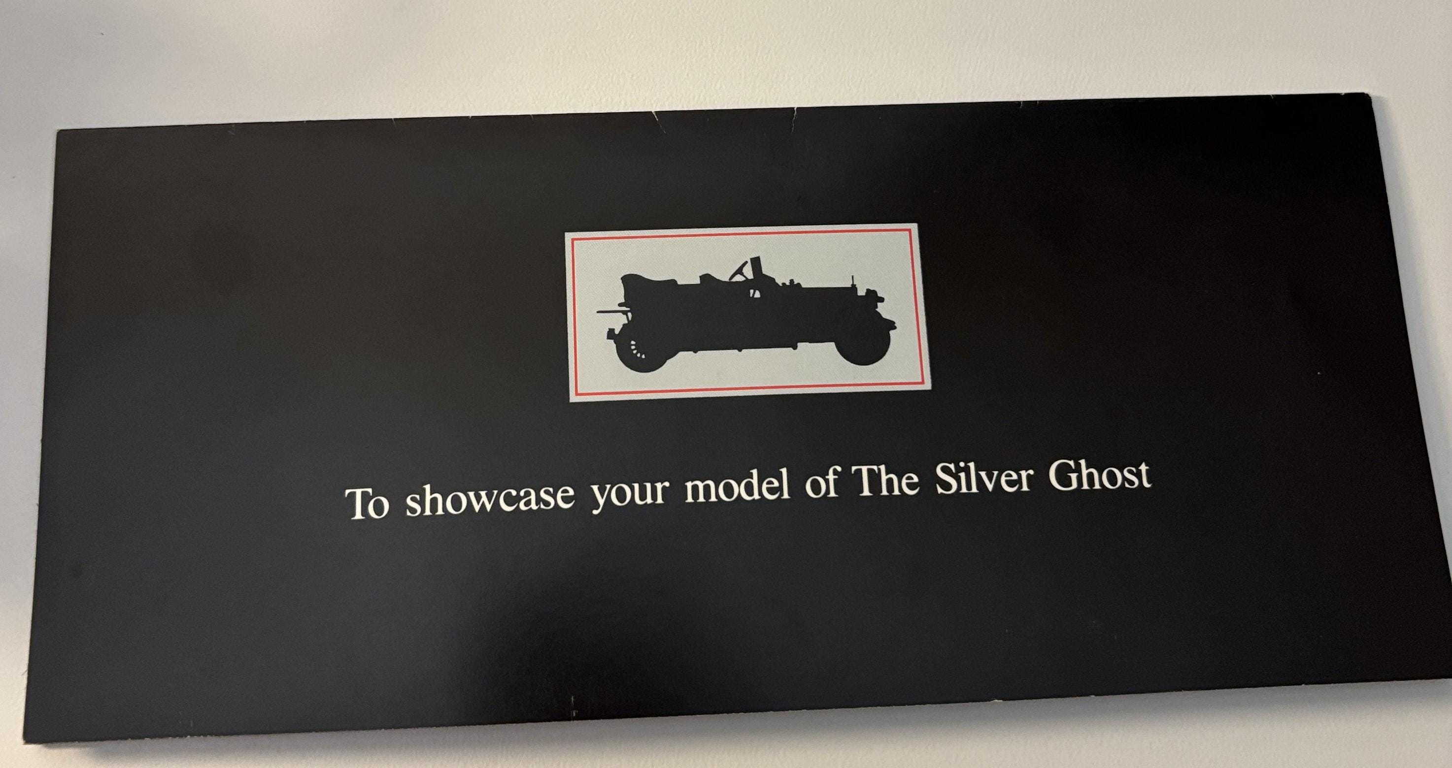 1907 Rolls Royce The Silver Ghost - 1:24 Franklin Mint