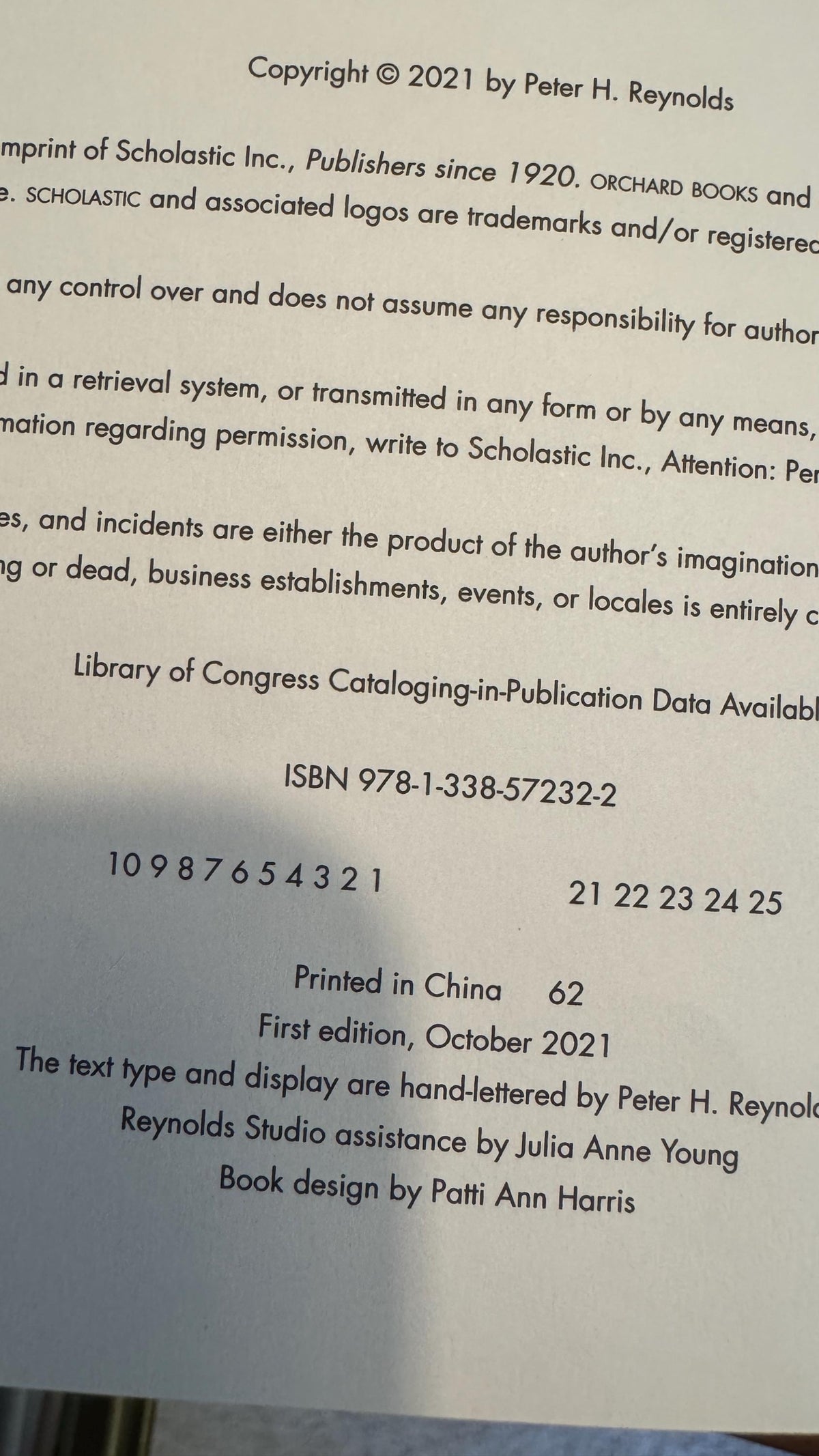 Our Table - Reynolds, Peter H HB Book First Edition