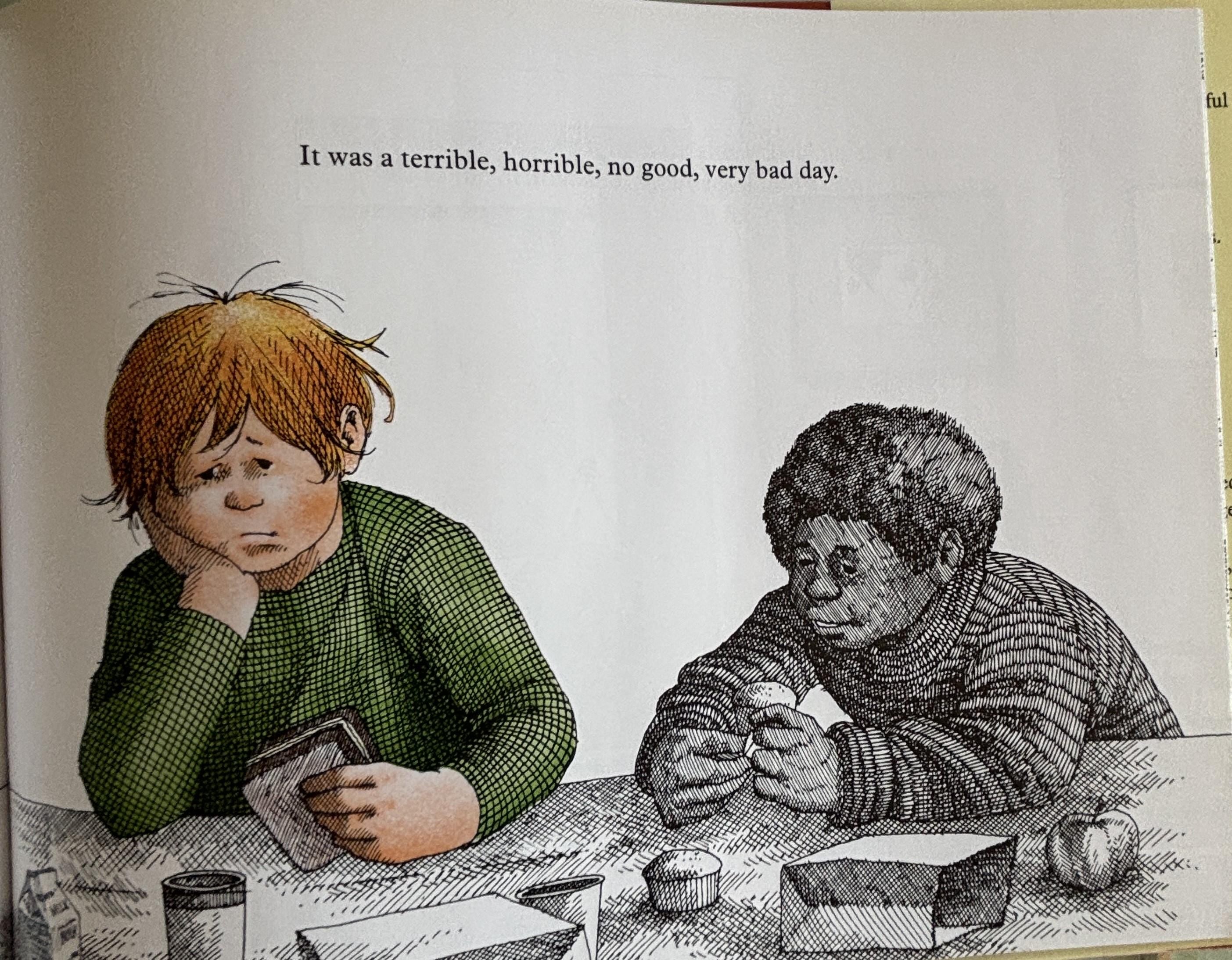 Alexander and the Terrible, Horrible, No Good, Very Bad Day:  Judith Viorst **  Signed Special Edition  **