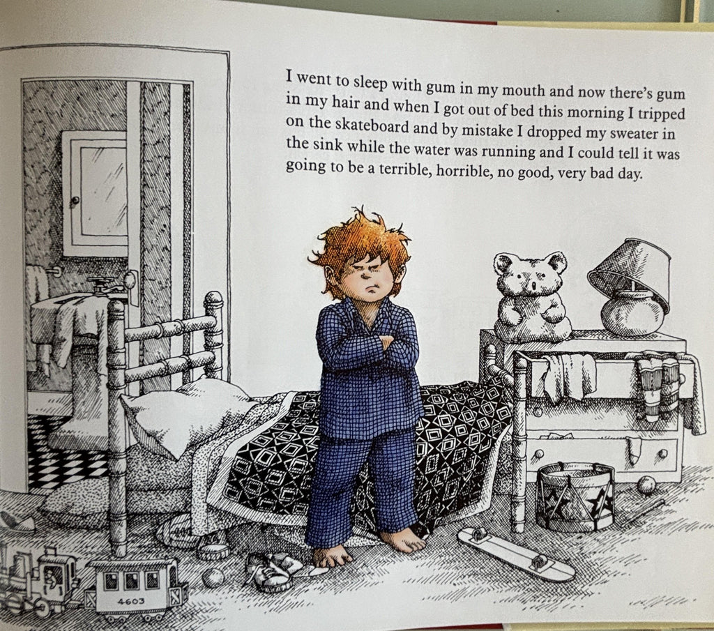Alexander and the Terrible, Horrible, No Good, Very Bad Day:  Judith Viorst **  Signed Special Edition  **