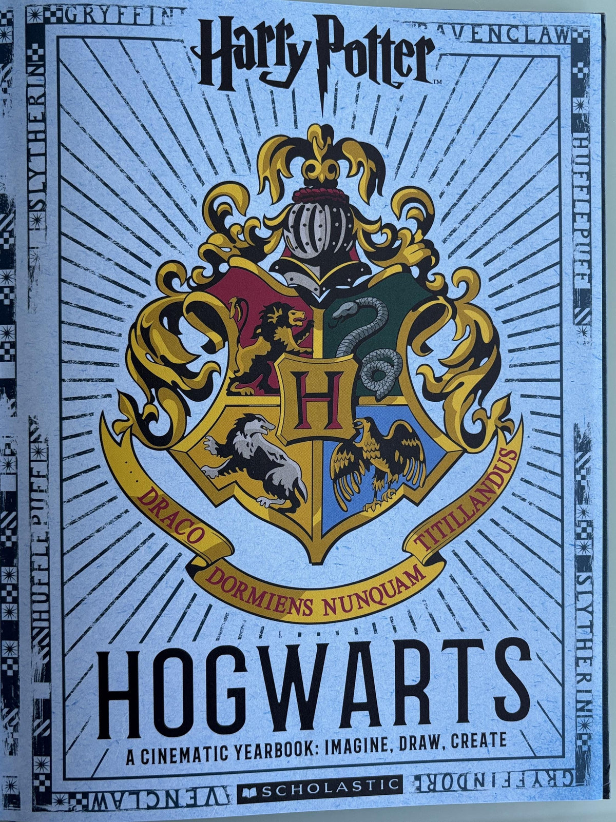 HOGWARTS:  A Cinematic Yearbook - Imagine, Draw, Create e  **  First Edition  **