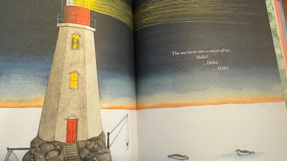 Hello Lighthouse (Caldecott Medal Winner) by Sophie Blackall (2018, Hardcover)