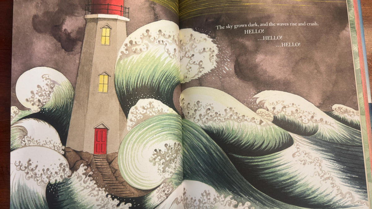 Hello Lighthouse (Caldecott Medal Winner) by Sophie Blackall (2018, Hardcover)