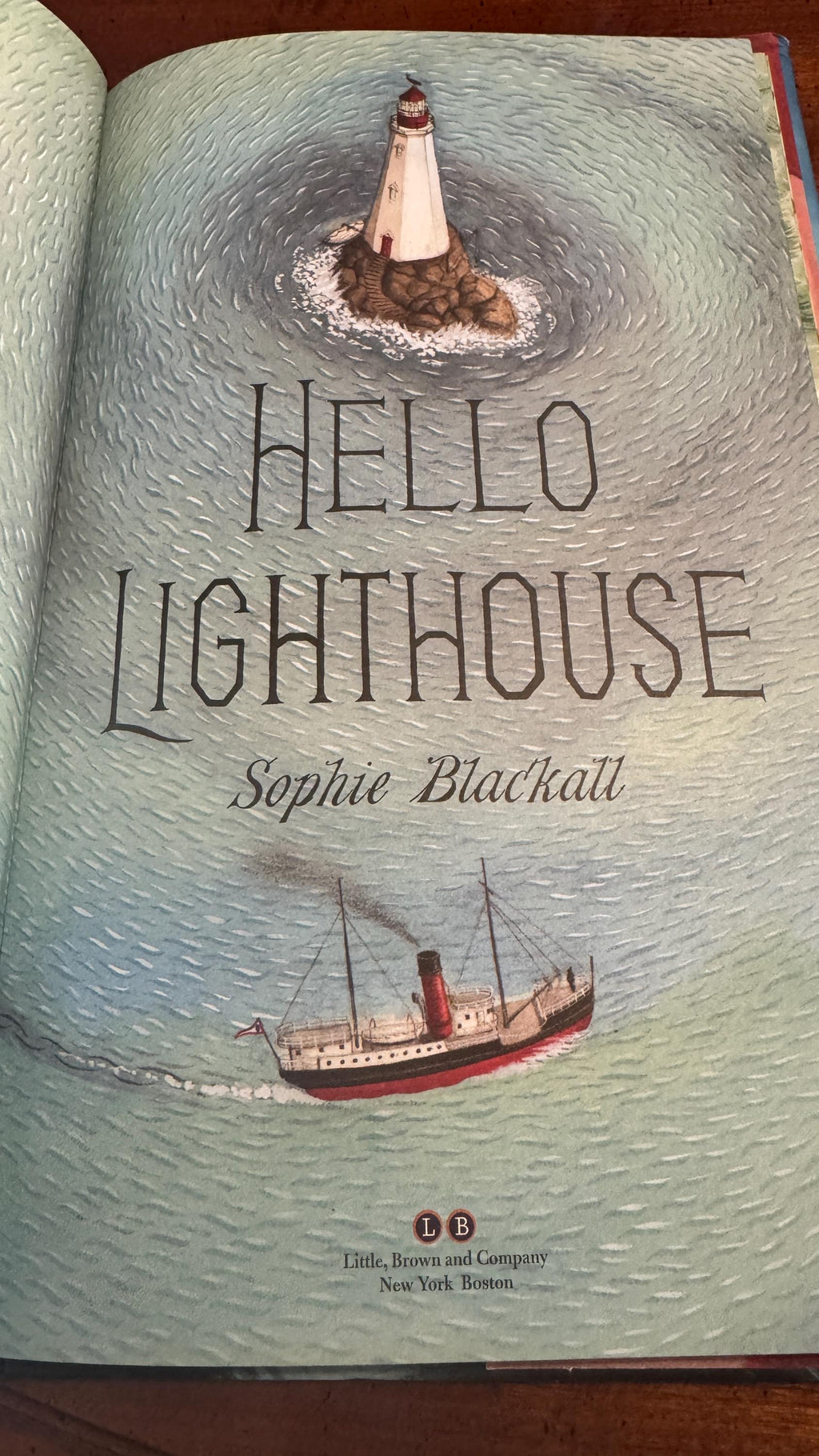 Hello Lighthouse (Caldecott Medal Winner) by Sophie Blackall (2018, Hardcover)