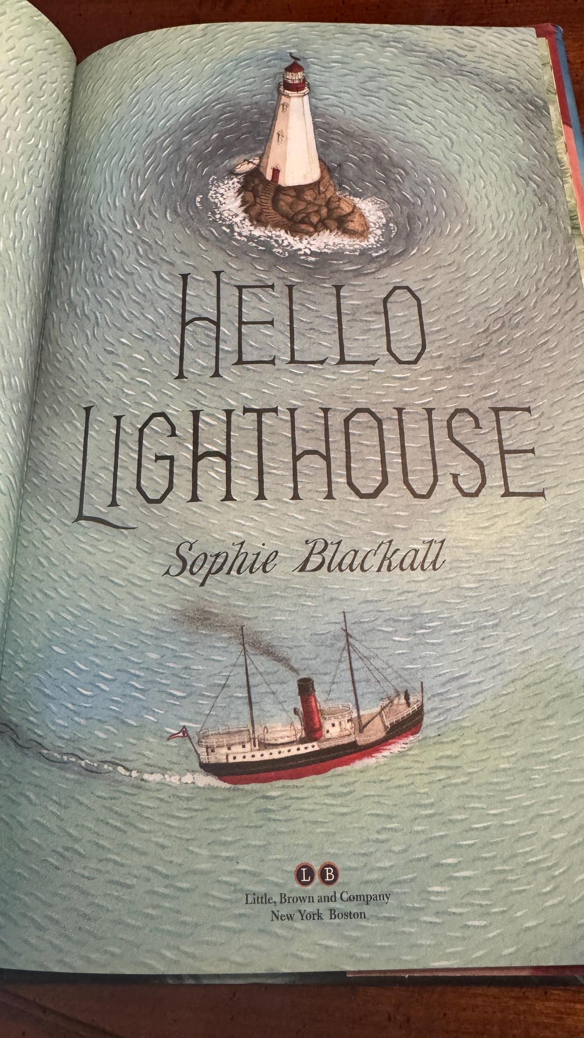 Hello Lighthouse (Caldecott Medal Winner) by Sophie Blackall (2018, Hardcover)