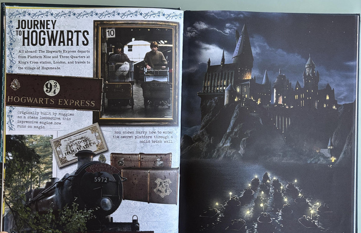 HOGWARTS:  A Cinematic Yearbook - Imagine, Draw, Create e  **  First Edition  **