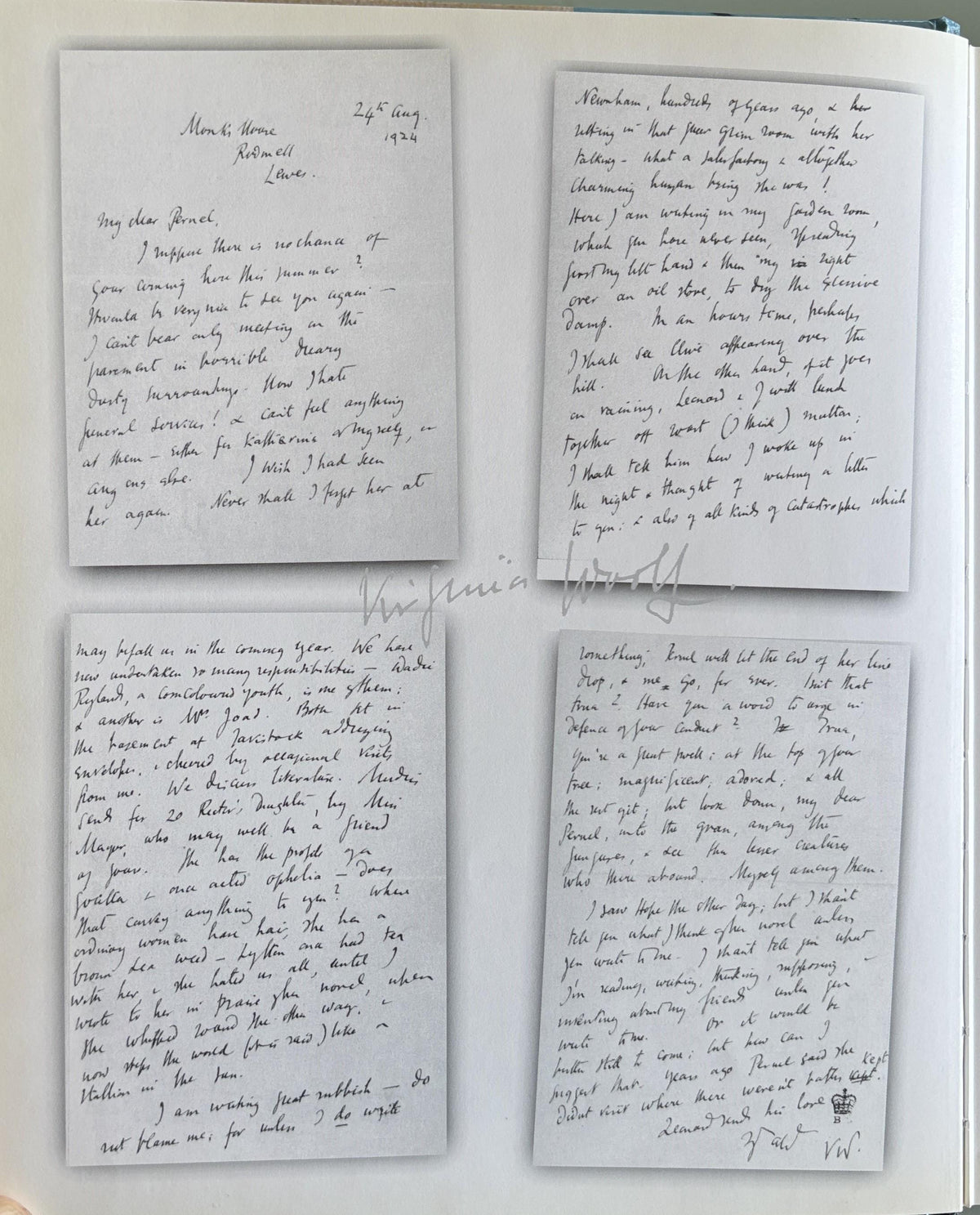 Virginia Woolf:  Ruth Webb