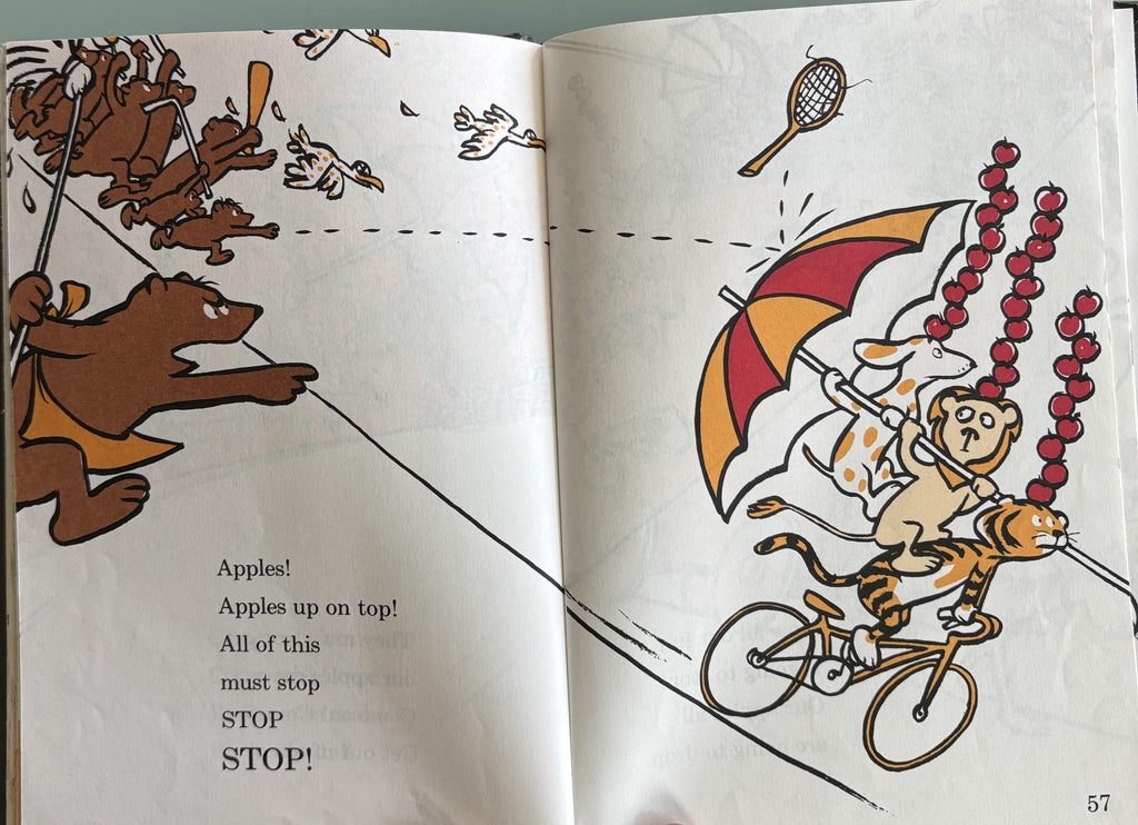 Ten Apples Up on Top:  Theo. LeSieg (Beginner Books)  - 1961
