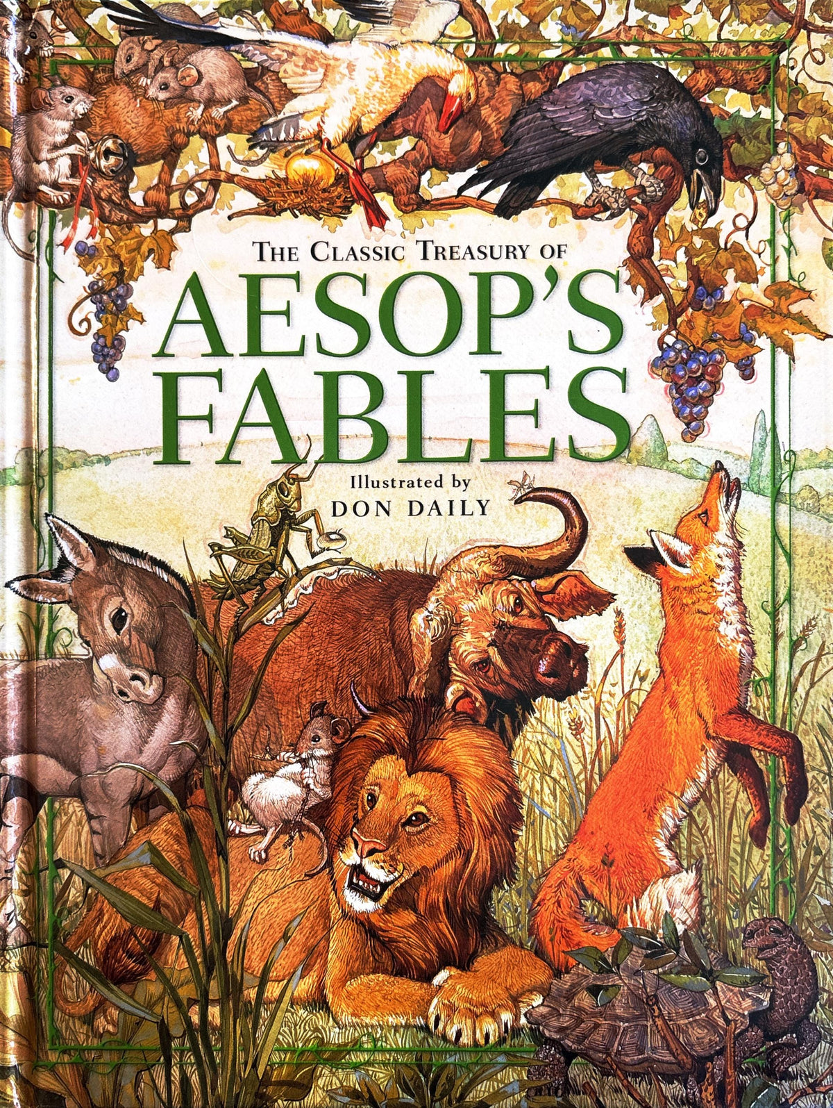 The Classic Treasury of AESOPS'S FABELS:  Don Daily  **  First Edition  **