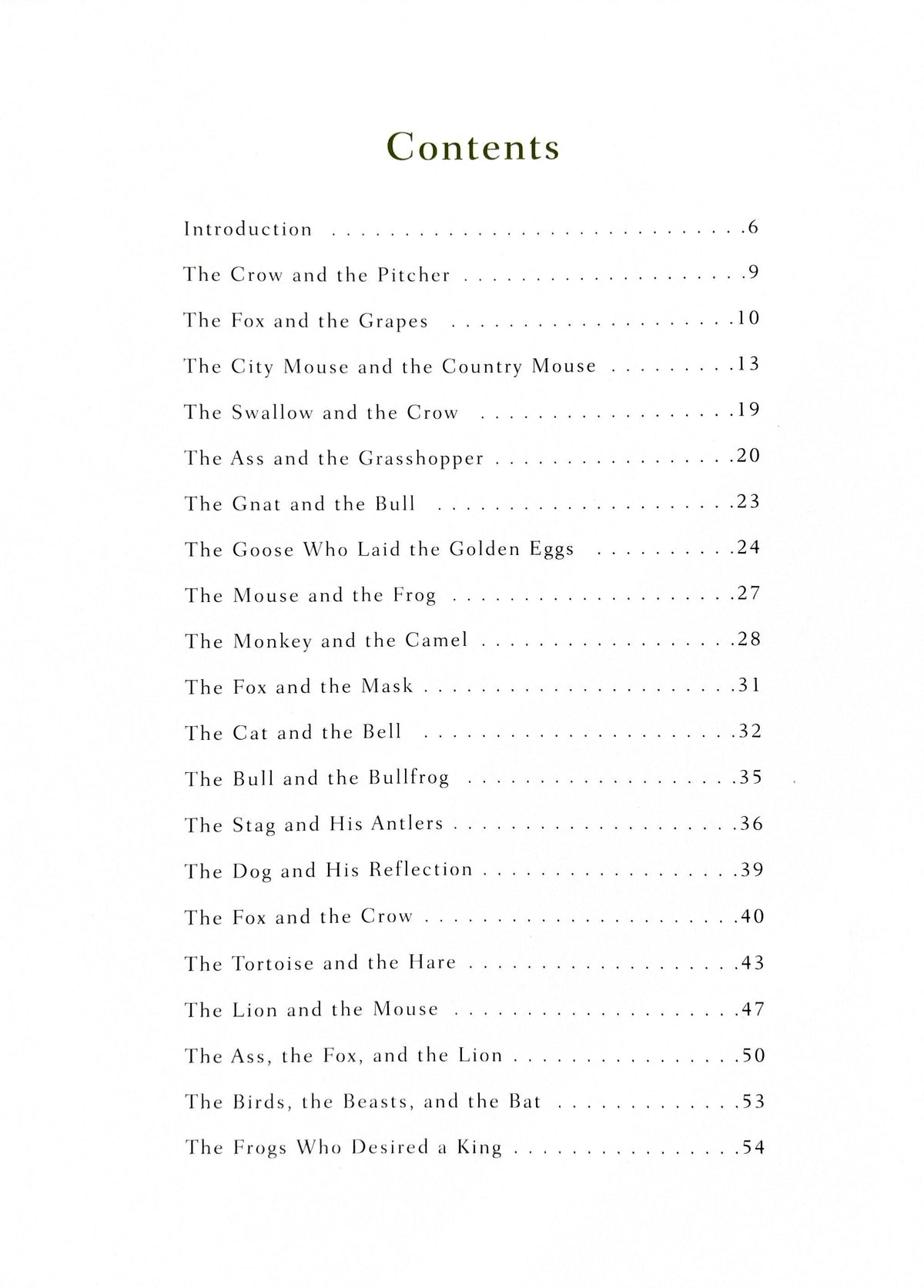 The Classic Treasury of AESOPS'S FABELS:  Don Daily  **  First Edition  **