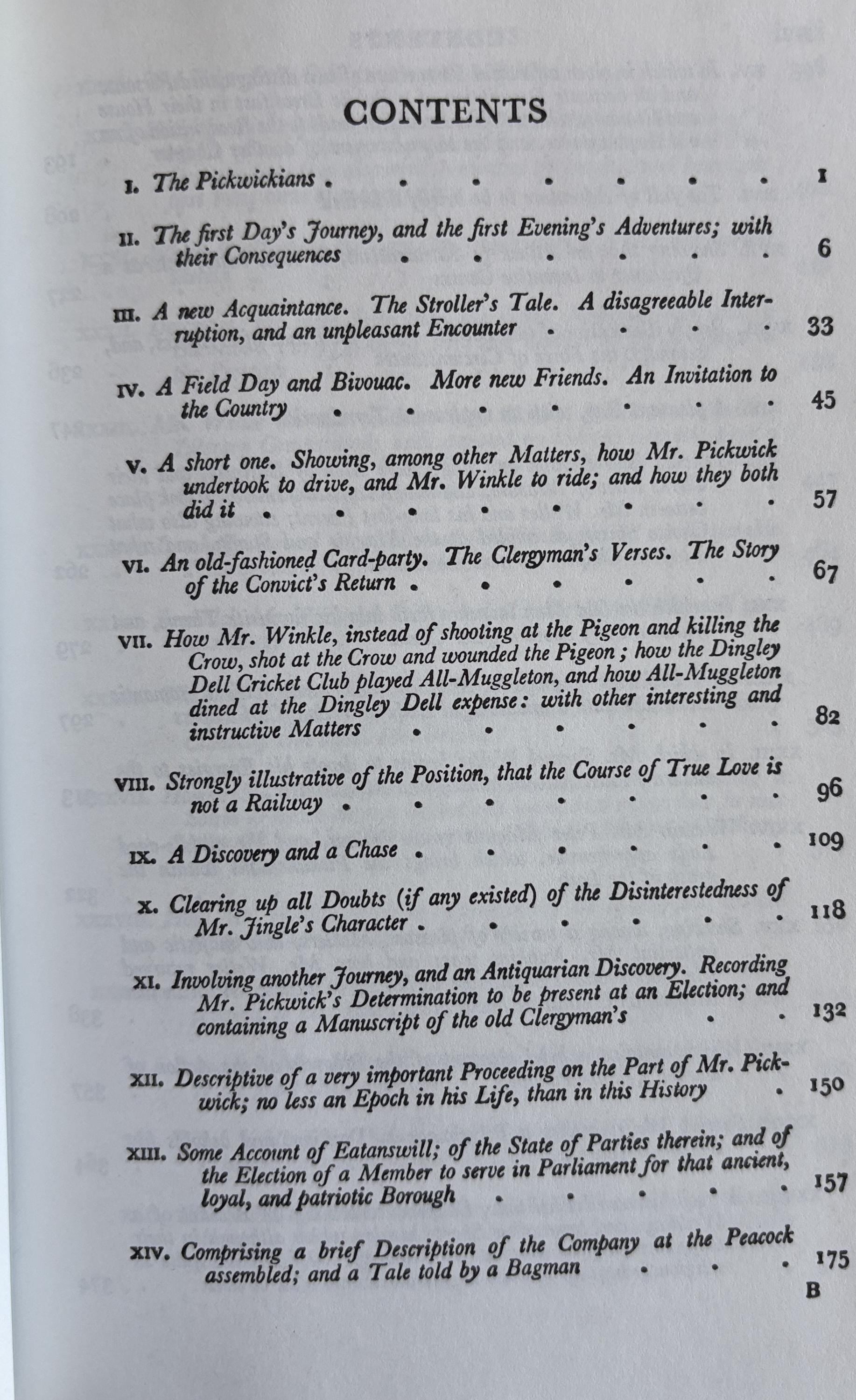 The Pickwick Papers:  Charles Dickens  1989