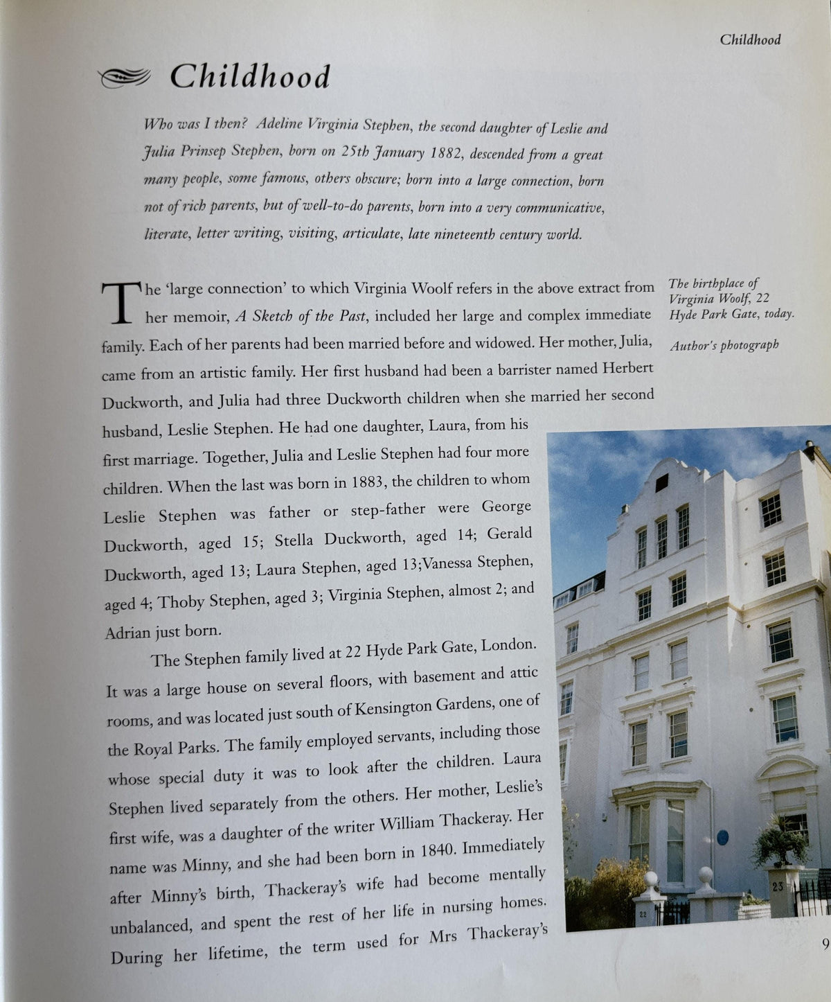 Virginia Woolf:  Ruth Webb