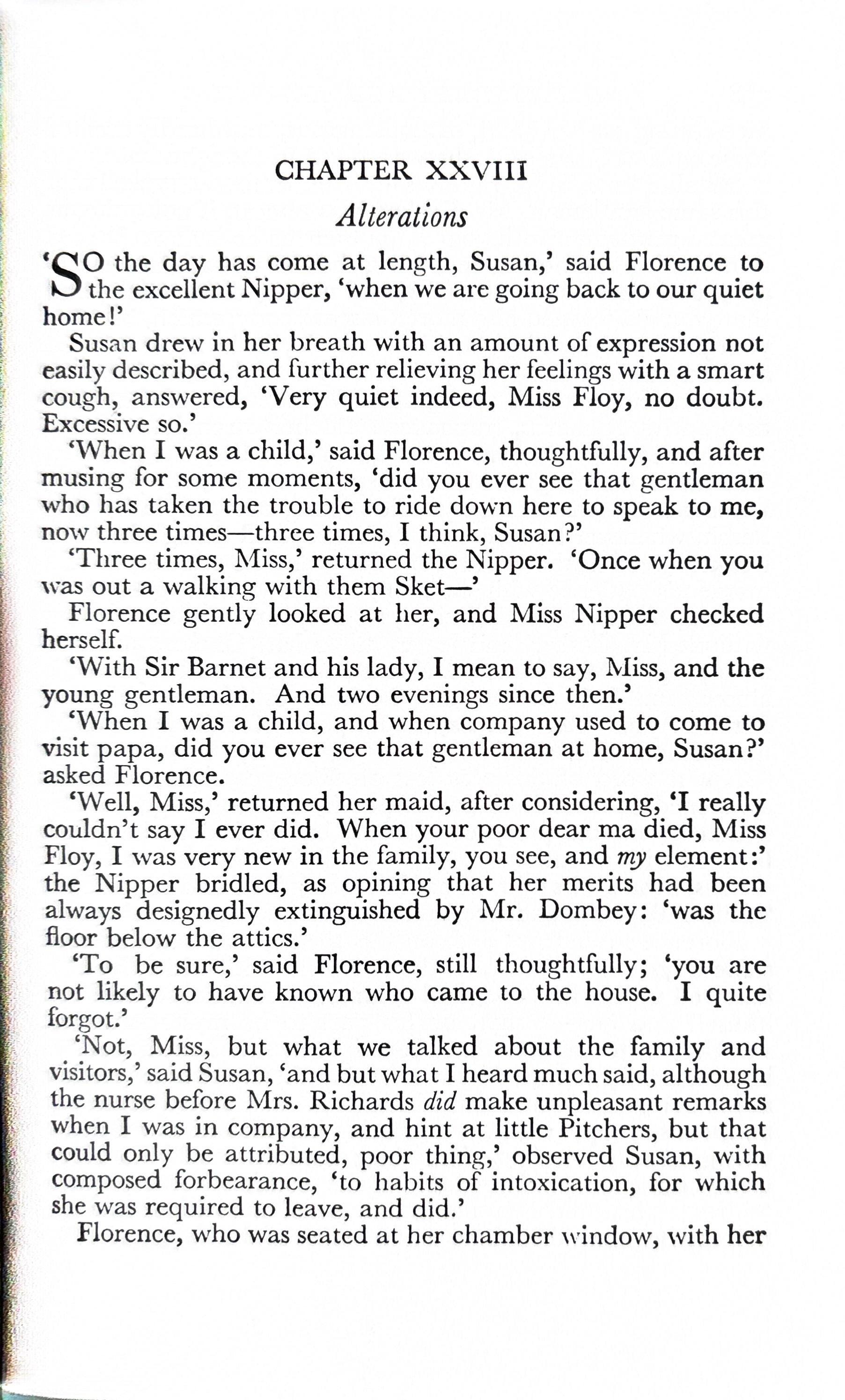 Dombey and Son:  The Oxford Illustraded Dickens  1989