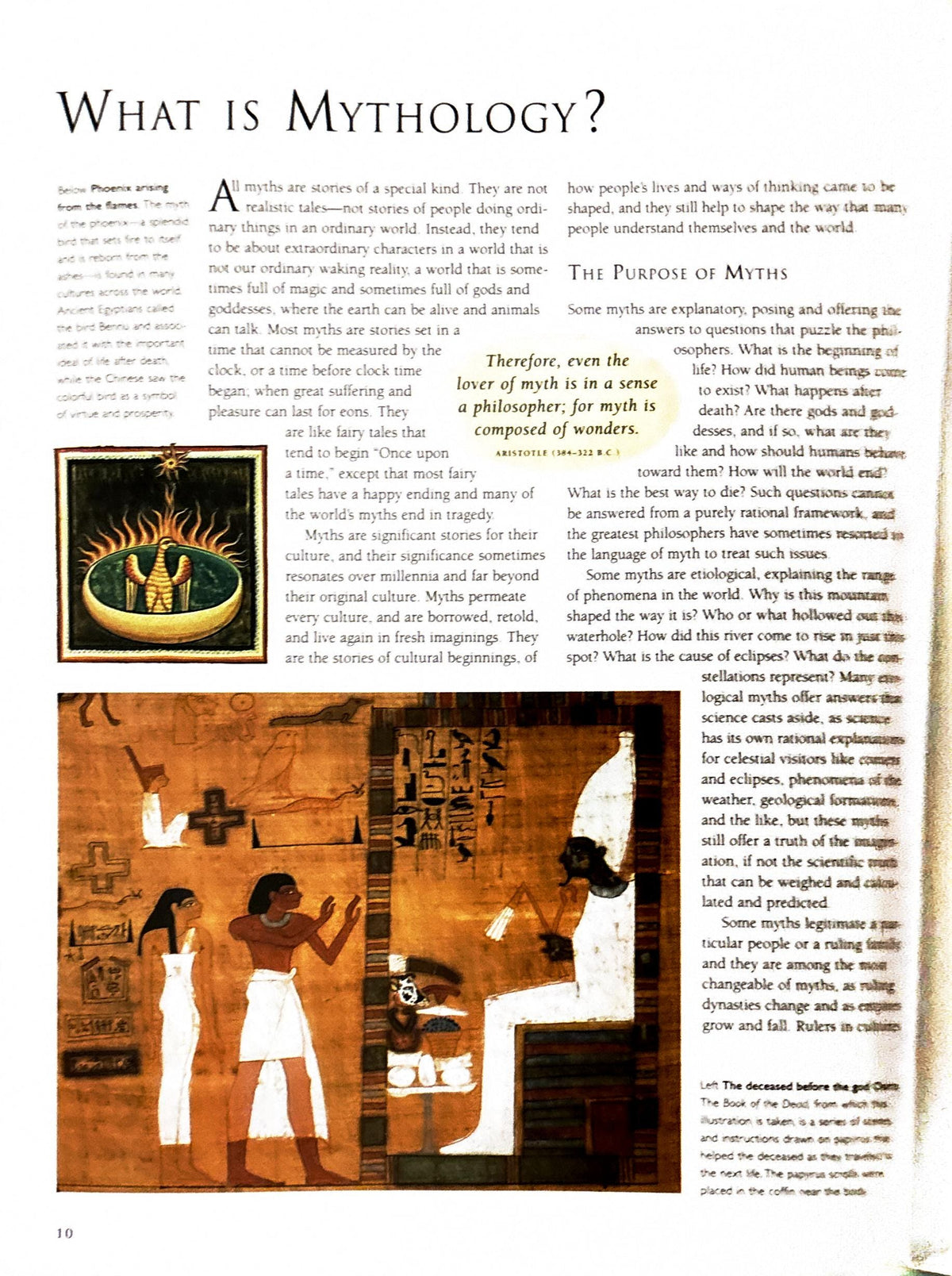 MYTHOLOGY:   Myths, Legends, Fantasies by Alice Mills  **  First Publication  **