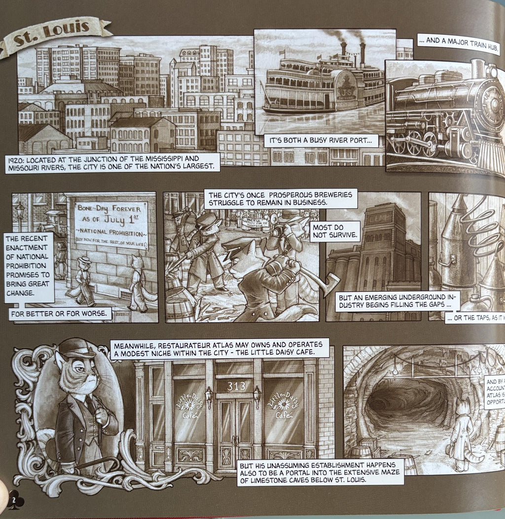 Lackadaisy, Volume 1  ** 1st Edition, 2009  **