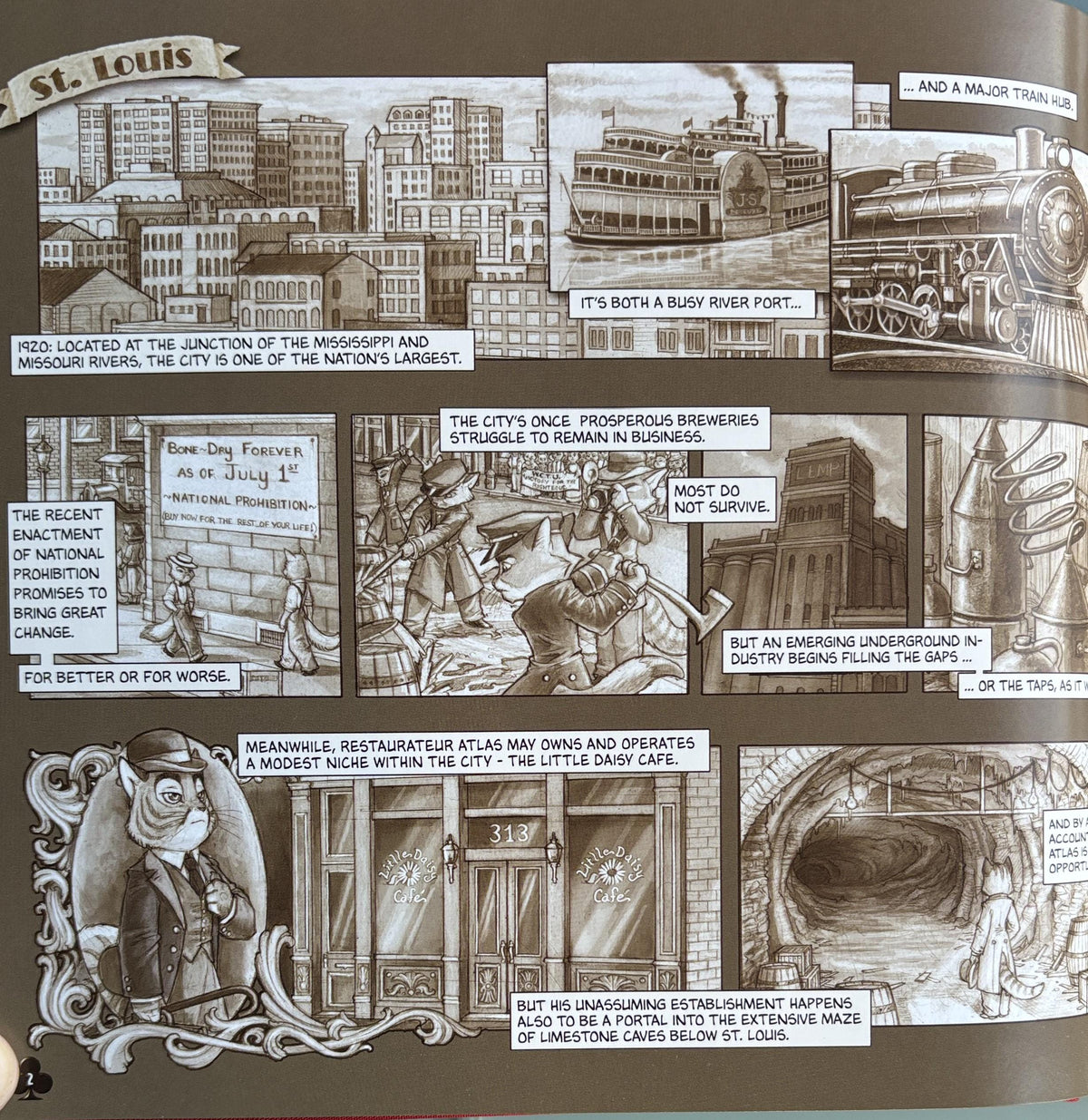 Lackadaisy, Volume 1  ** 1st Edition, 2009  **